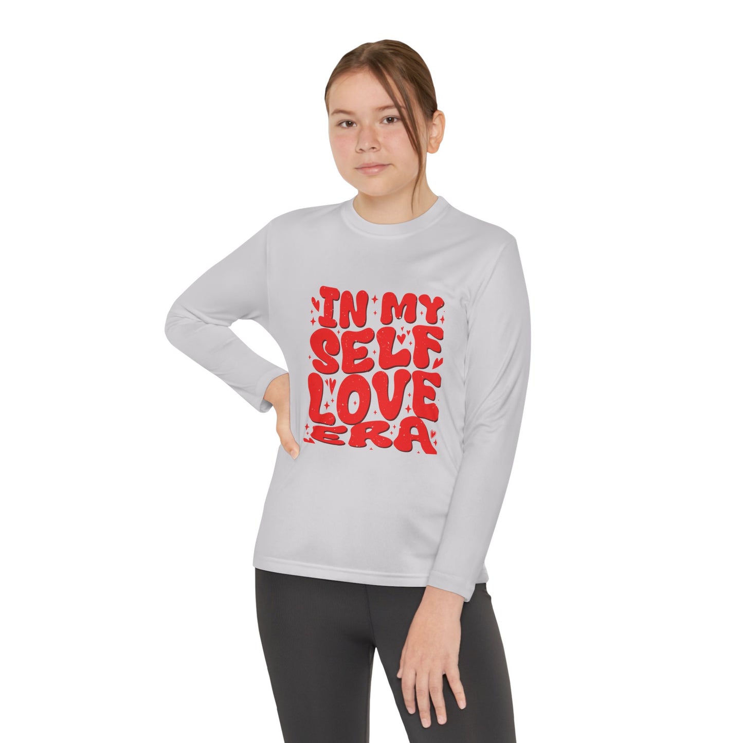 In My Self Love Era Youth Long Sleeve Tee - Stylish Comfort for Self-Expression