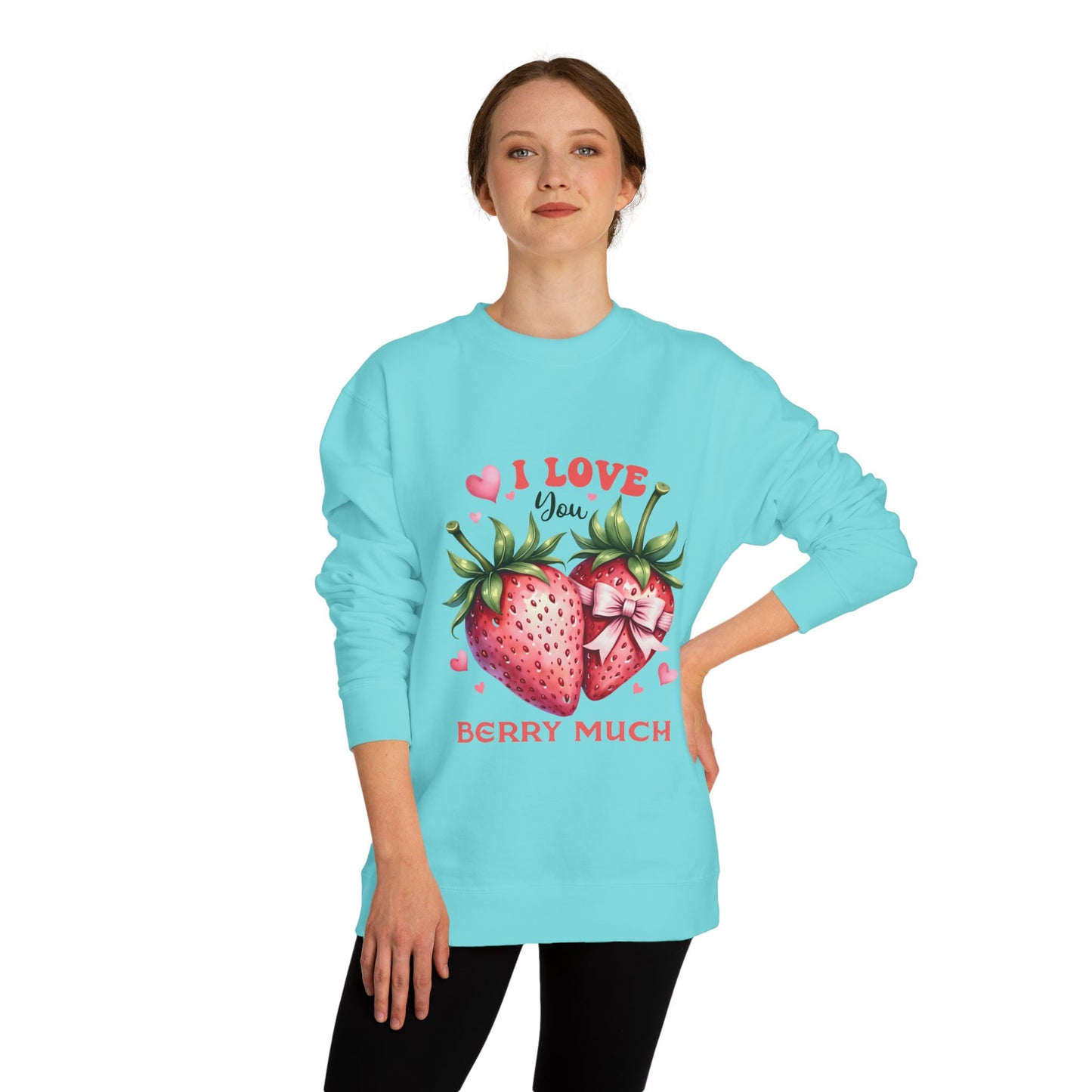 Valentine Unisex Crew Neck Sweatshirt - Give me good description of This item