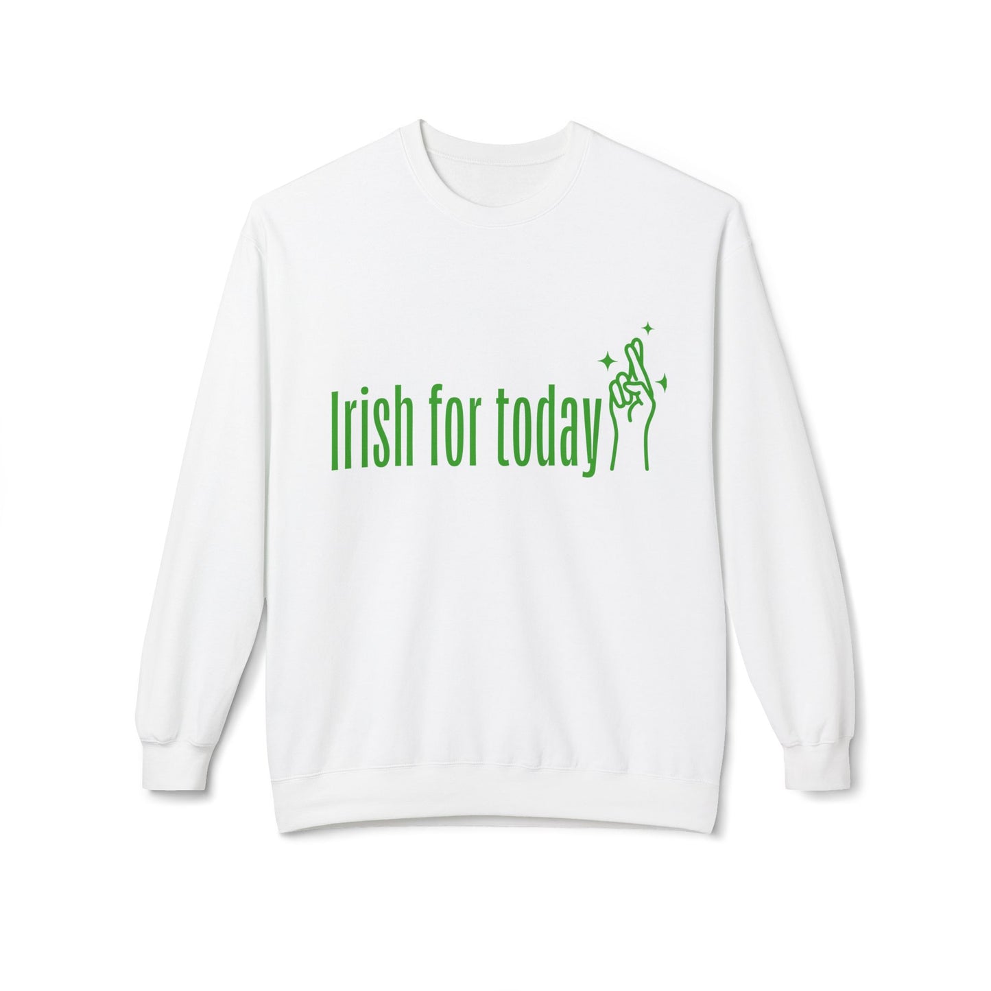 St Patrick day Unisex Midweight Softstyle Fleece Crewneck Sweatshirt