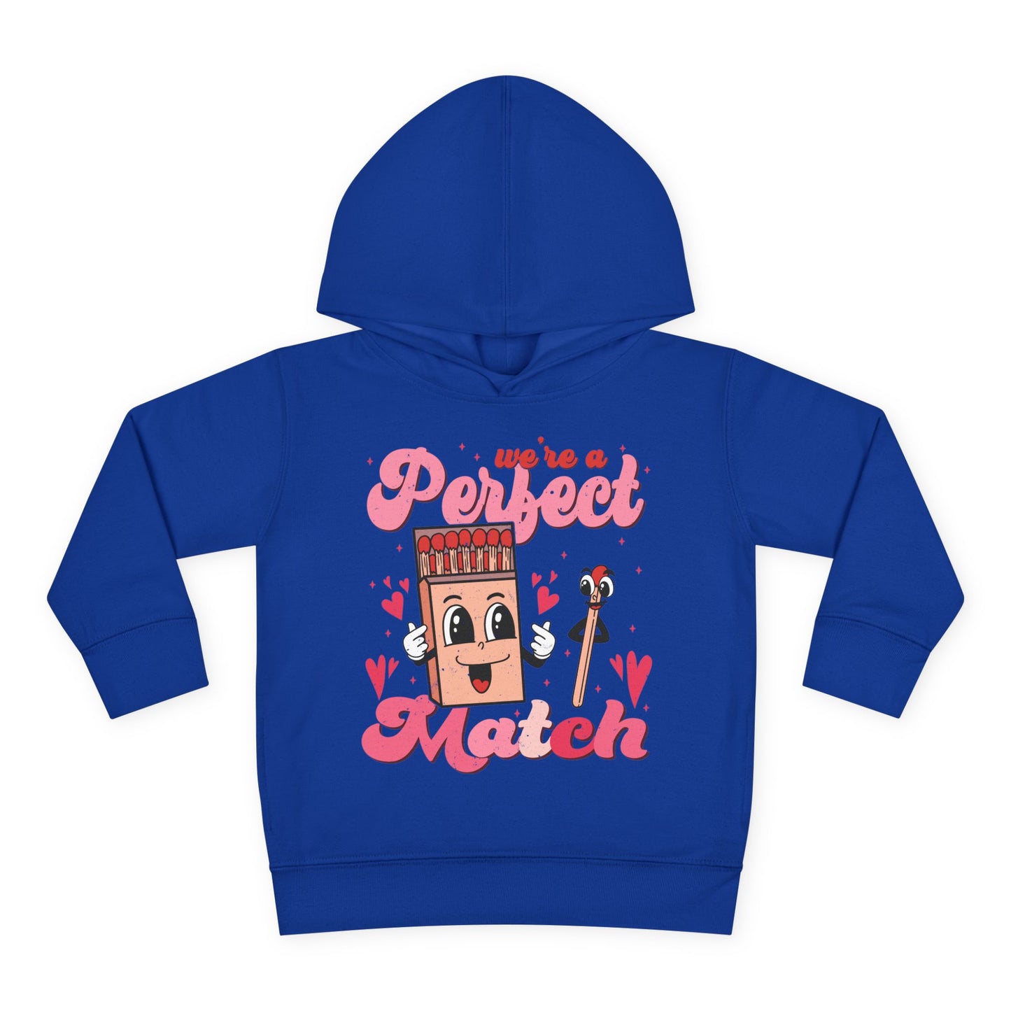 Toddler Perfect Match Hoodie - Cute Fleece Pullover for Kids