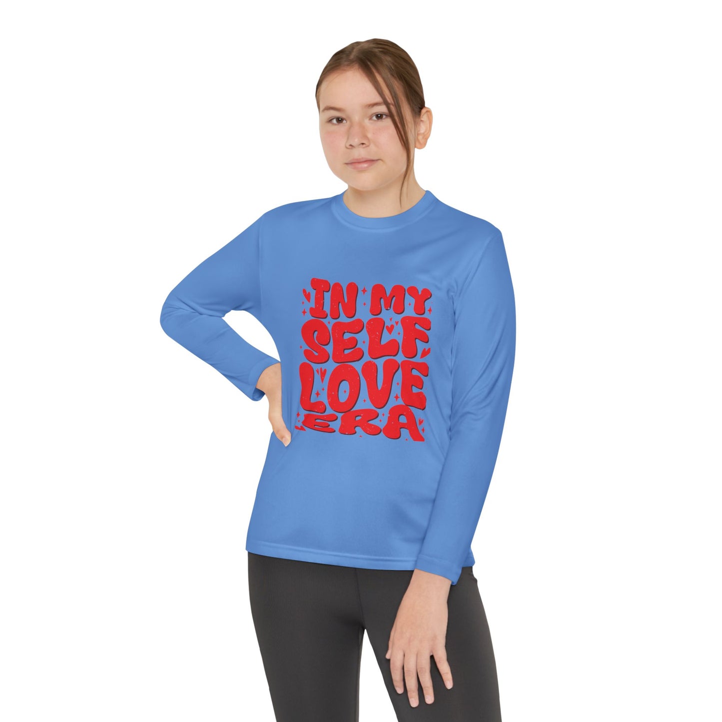 In My Self Love Era Youth Long Sleeve Tee - Stylish Comfort for Self-Expression