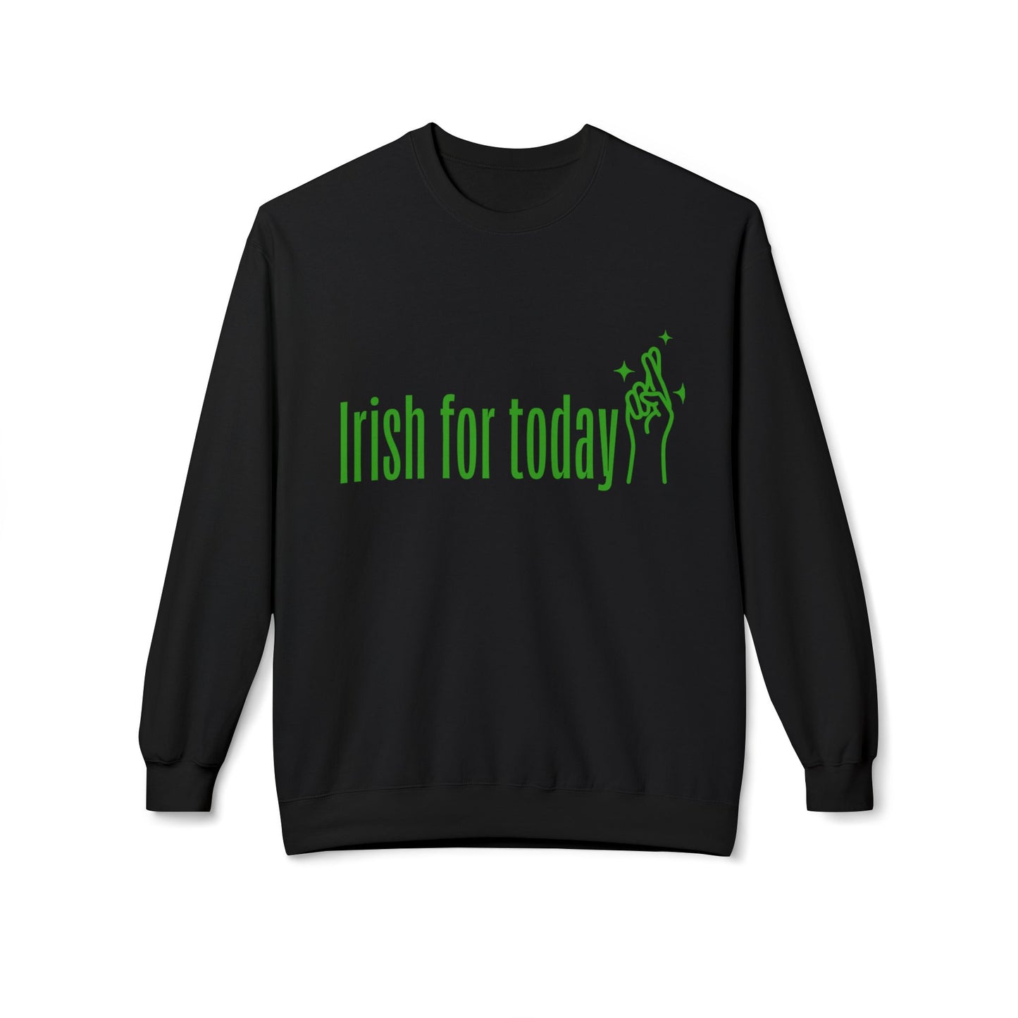 St Patrick day Unisex Midweight Softstyle Fleece Crewneck Sweatshirt