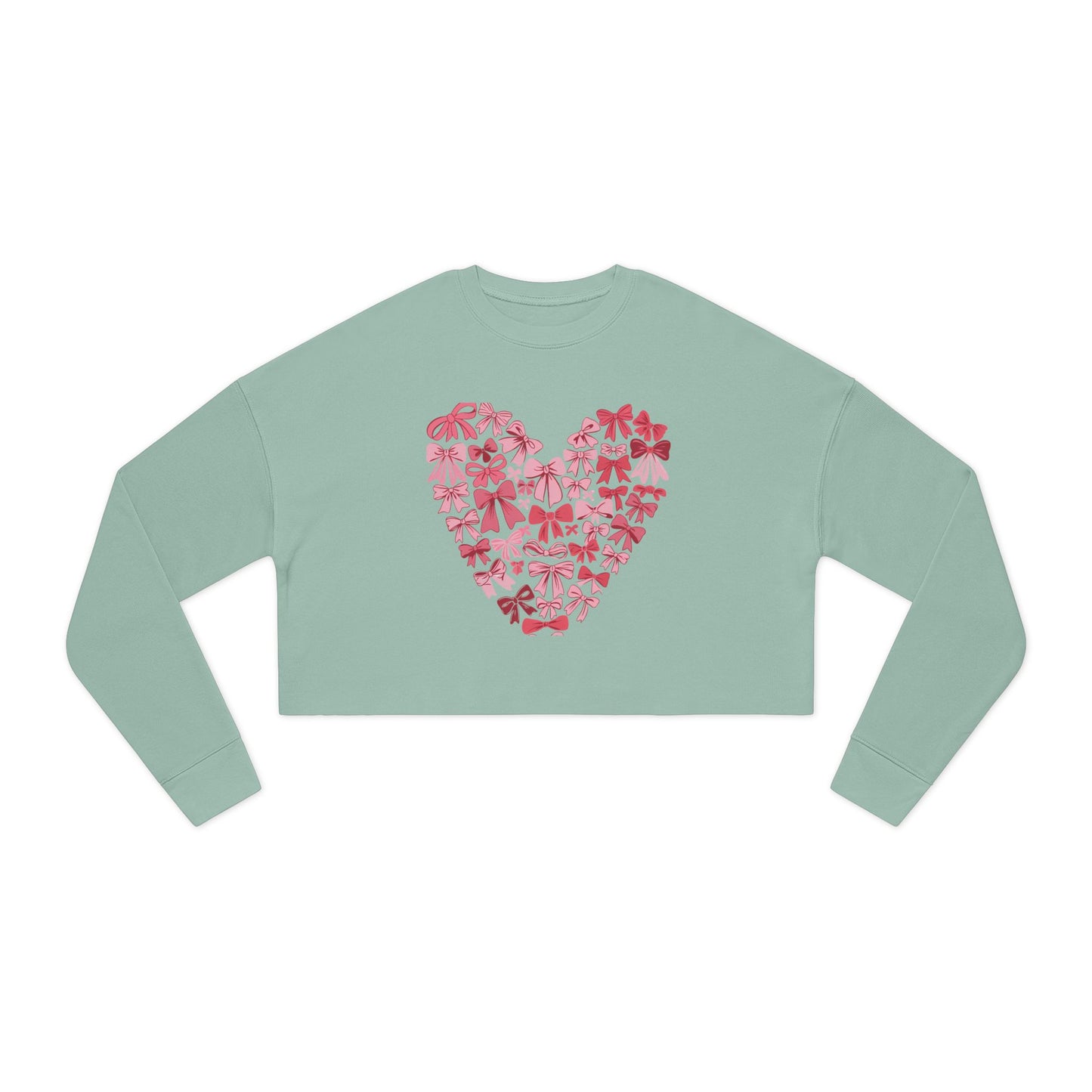 Women's Cropped Sweatshirt For Valentine day