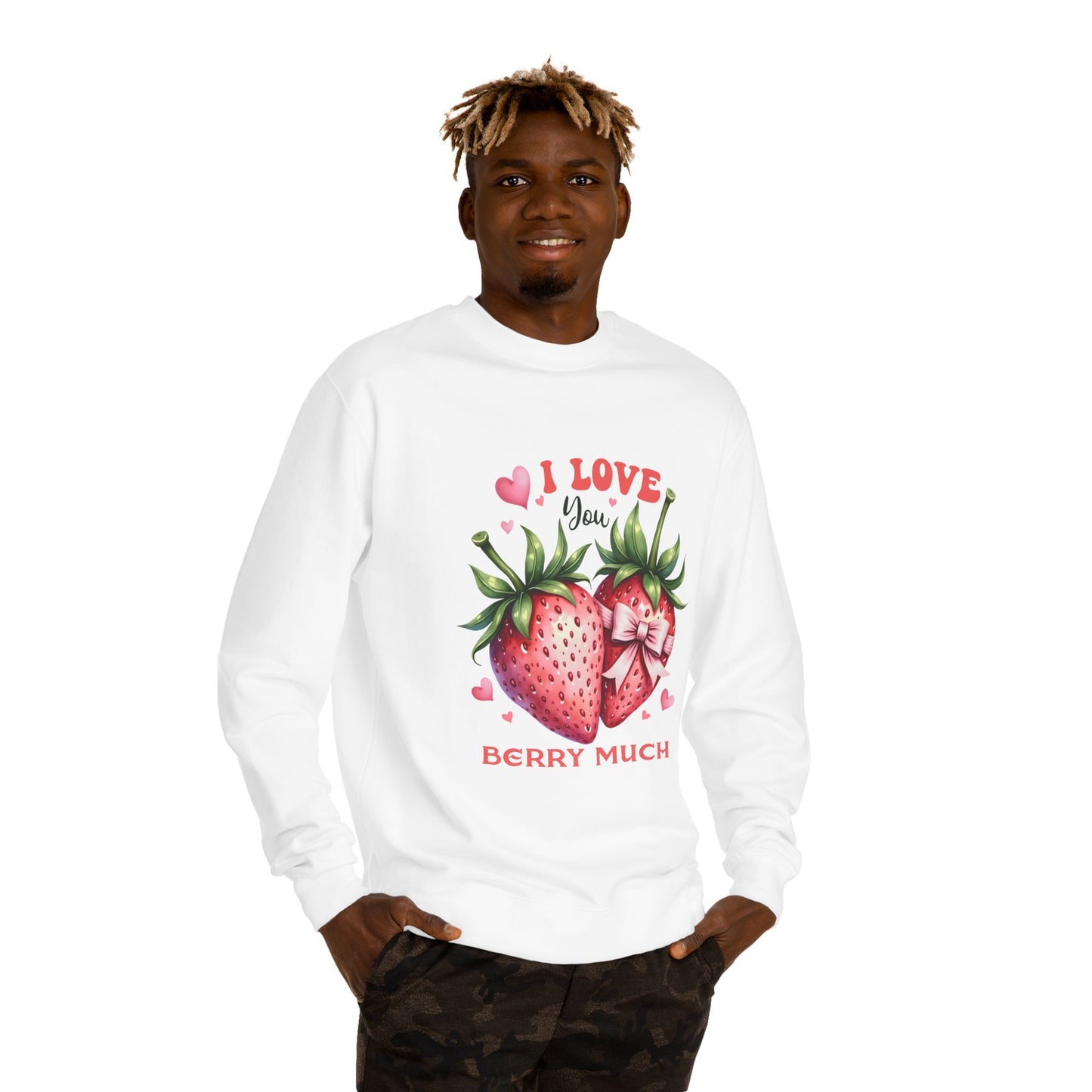 Valentine Unisex Crew Neck Sweatshirt - Give me good description of This item