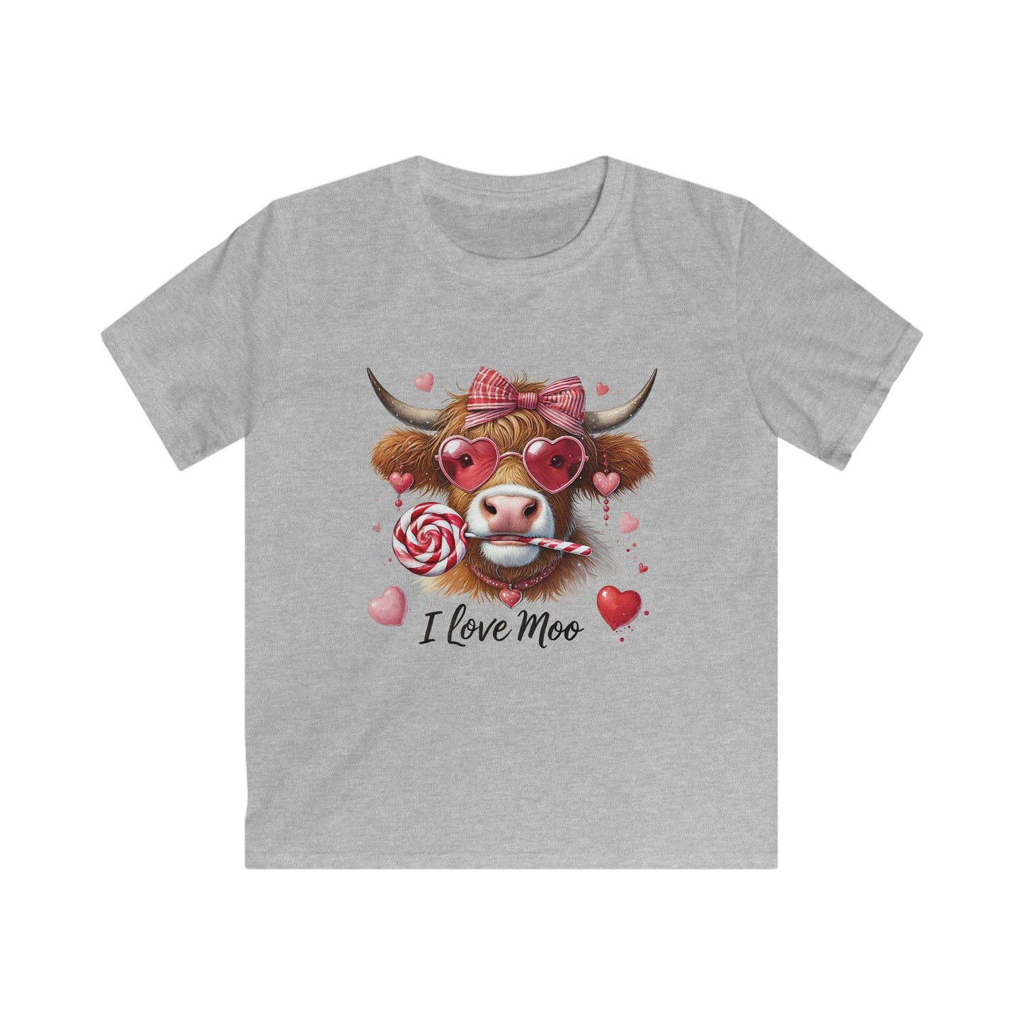 Kids Softstyle Tee For Valentine day