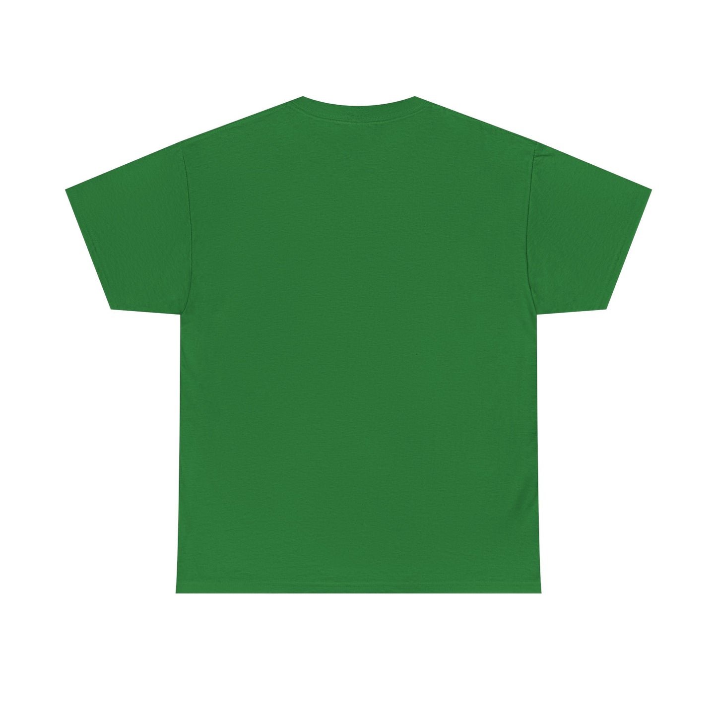 Lucky Green Bow Unisex Heavy Cotton Tee - Perfect for St. Patrick's Day Celebrations