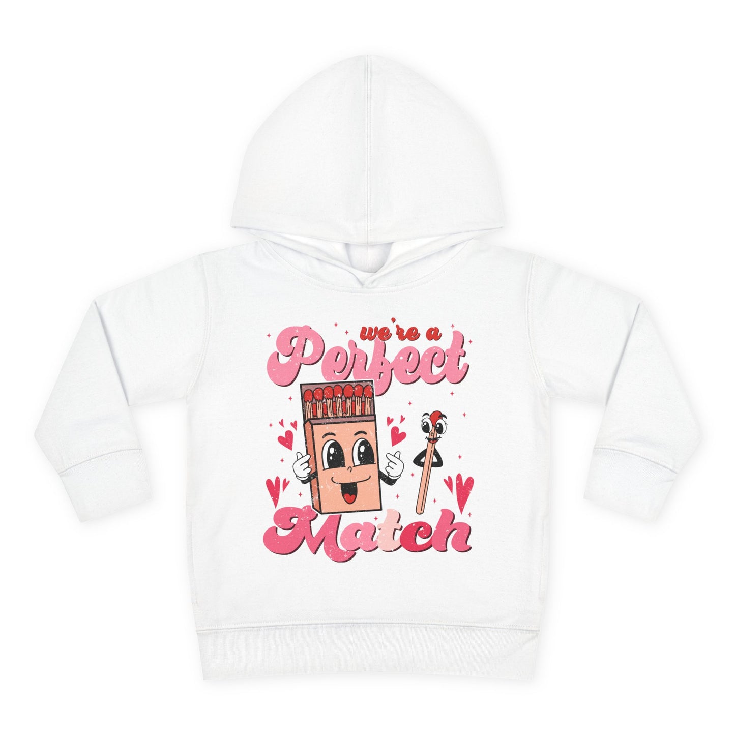 Toddler Perfect Match Hoodie - Cute Fleece Pullover for Kids