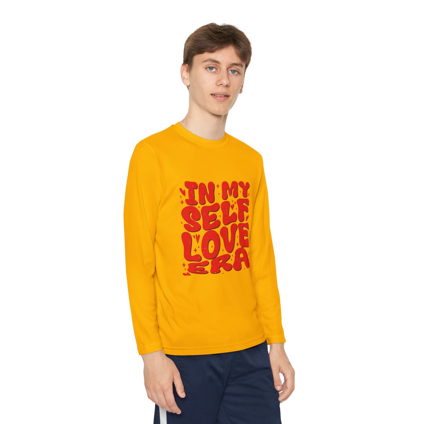 In My Self Love Era Youth Long Sleeve Tee - Stylish Comfort for Self-Expression