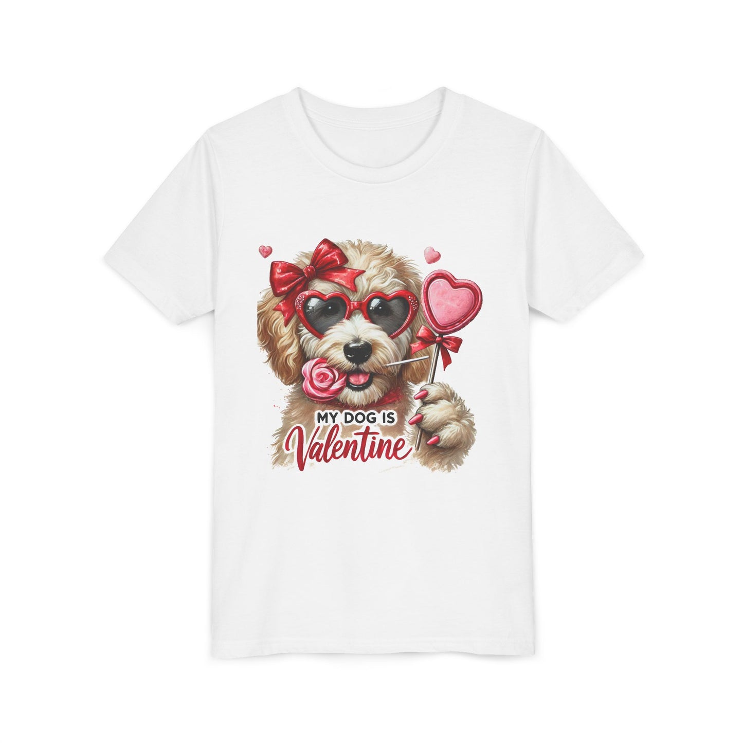 Youth Short Sleeve Tee for Valentine day