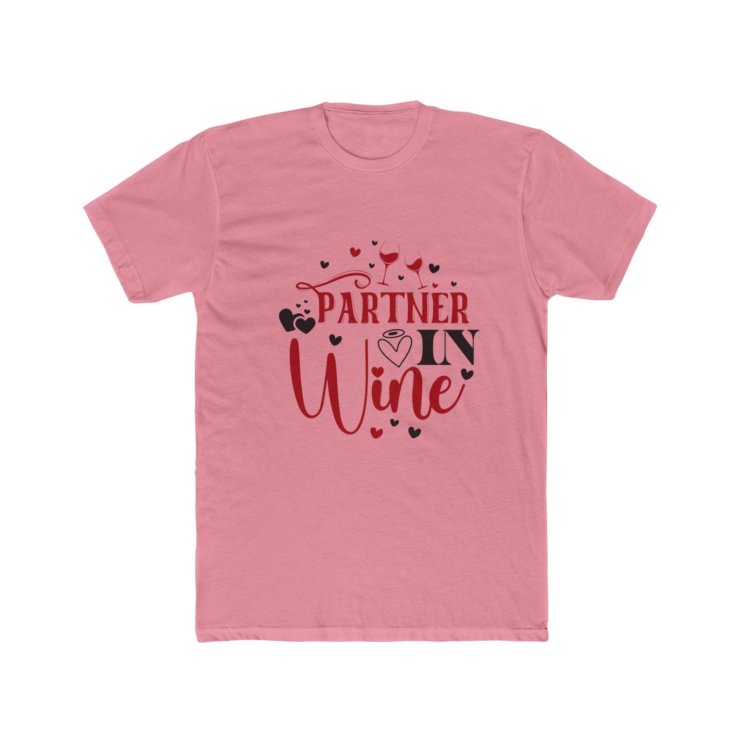 Partner in Wine Unisex Cotton Crew Tee - Fun Wine Lover Gift