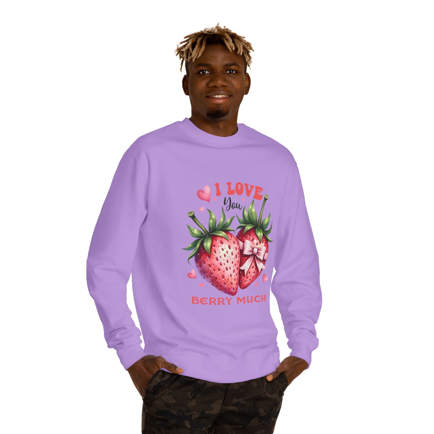 Valentine Unisex Crew Neck Sweatshirt - Give me good description of This item