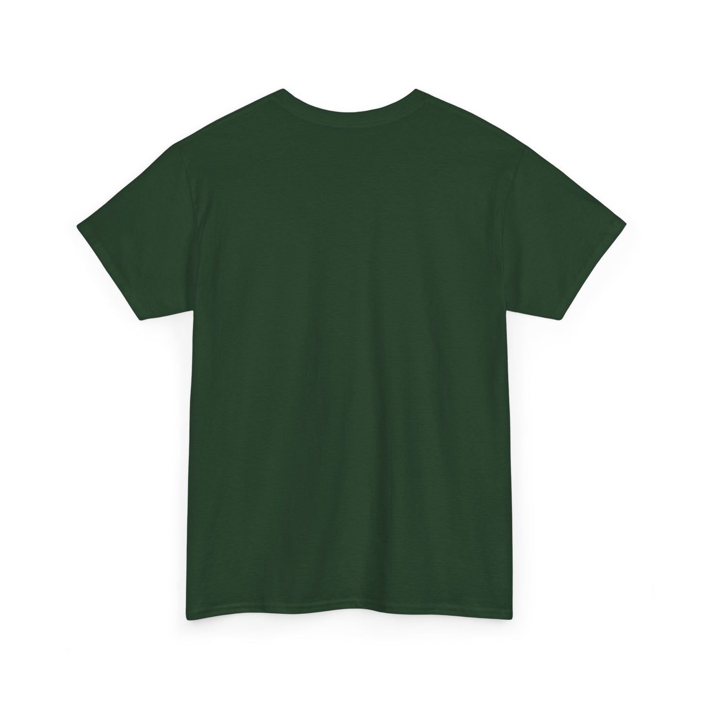 Lucky Green Bow Unisex Heavy Cotton Tee - Perfect for St. Patrick's Day Celebrations