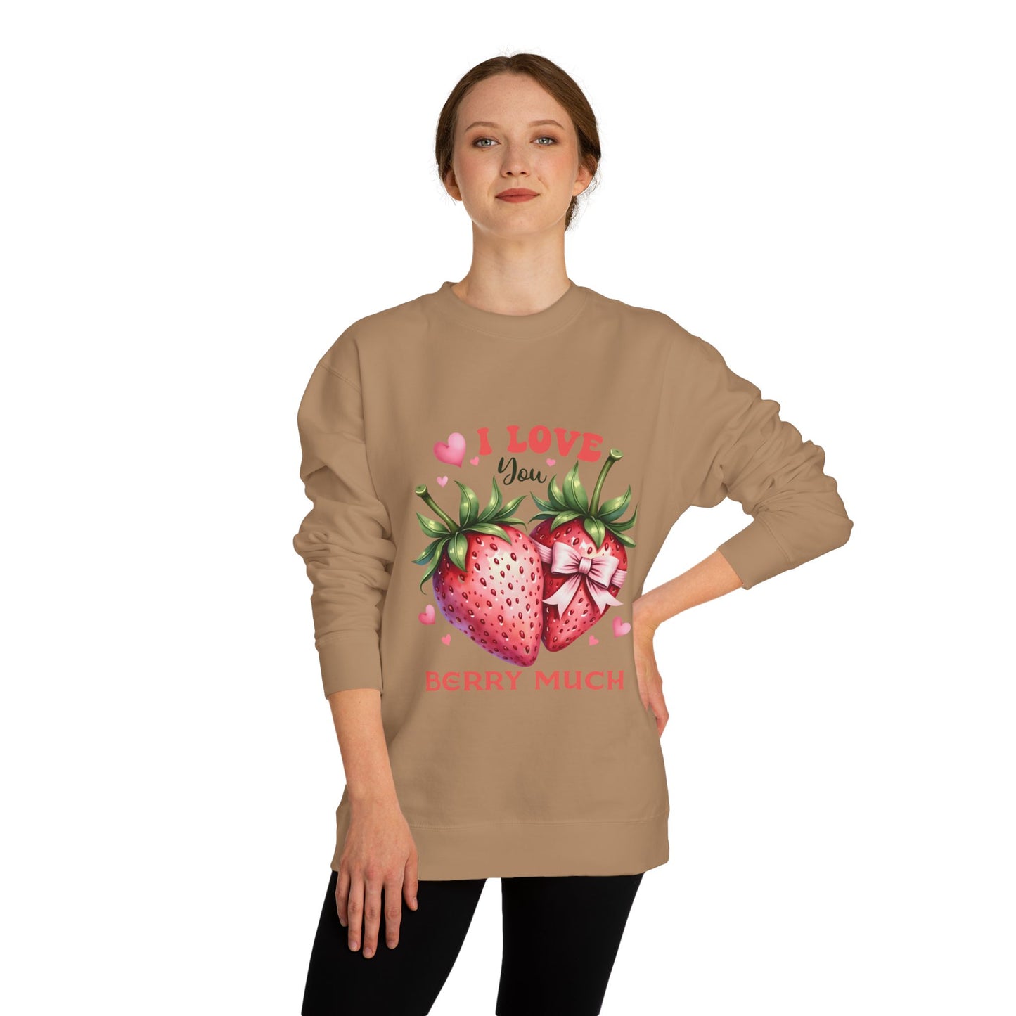 Valentine Unisex Crew Neck Sweatshirt - Give me good description of This item