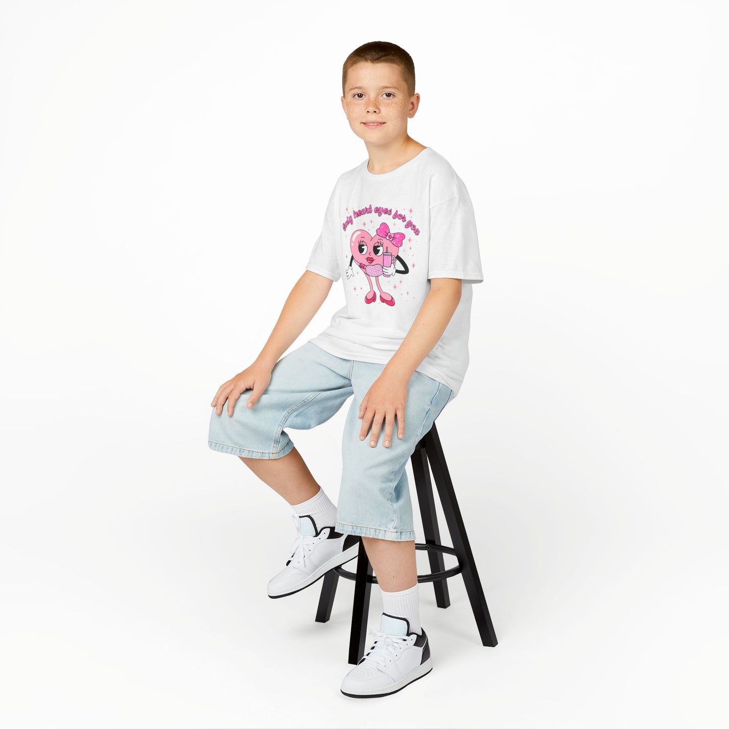 Kids Heavy Cotton™ Tee for Valentine day