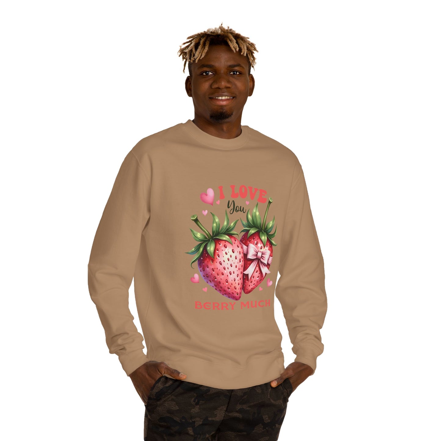 Valentine Unisex Crew Neck Sweatshirt - Give me good description of This item