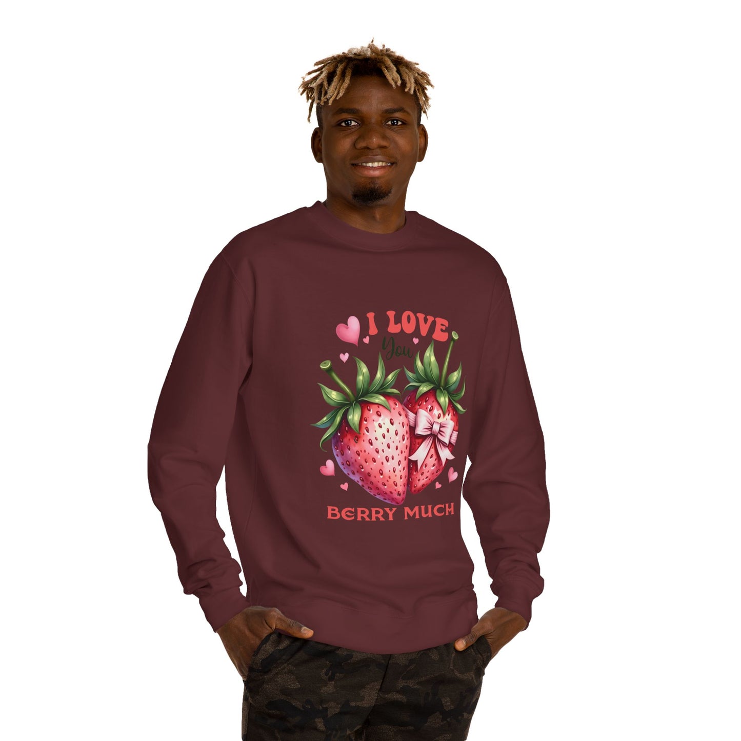 Valentine Unisex Crew Neck Sweatshirt - Give me good description of This item