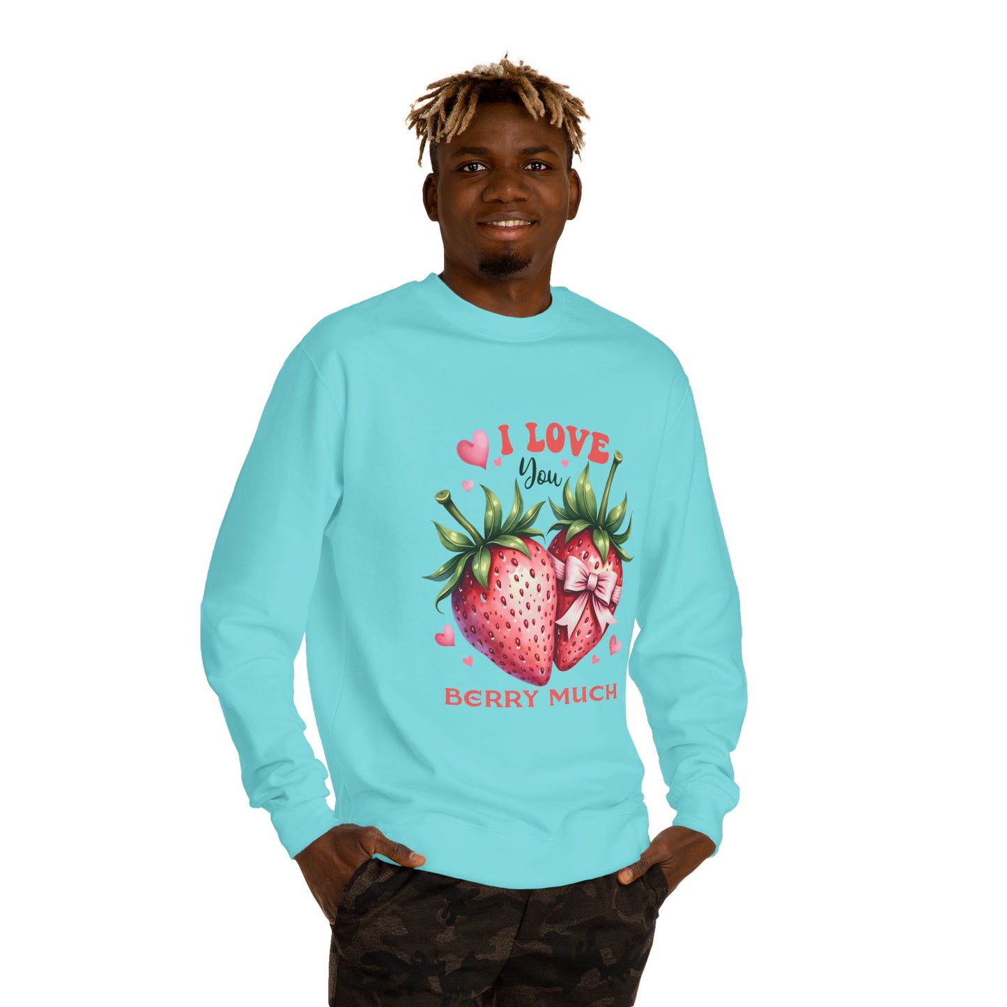 Valentine Unisex Crew Neck Sweatshirt - Give me good description of This item