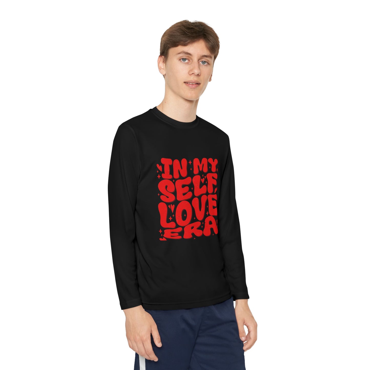 In My Self Love Era Youth Long Sleeve Tee - Stylish Comfort for Self-Expression