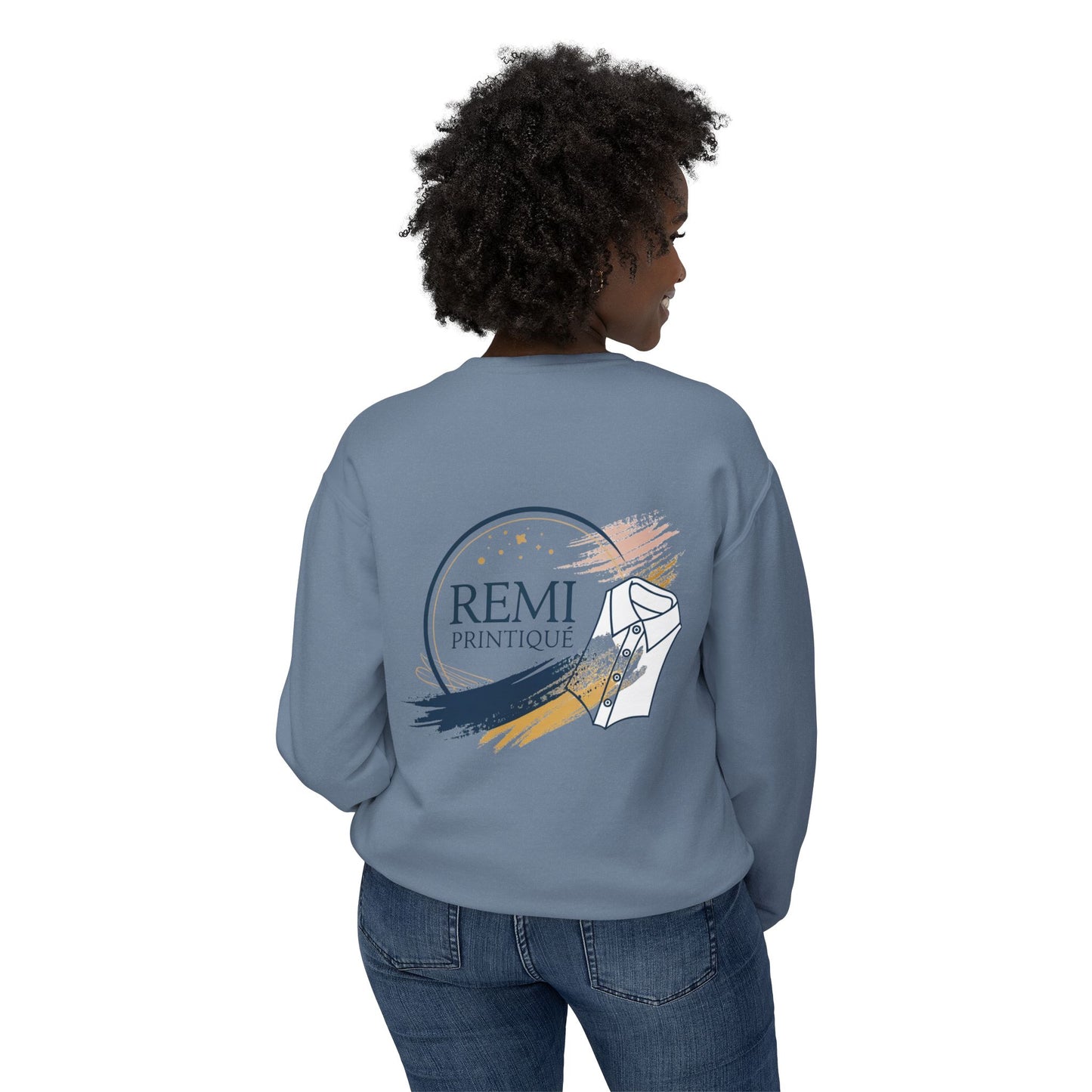 Inspirational Crewneck Sweatshirt - "Created with a Purpose"