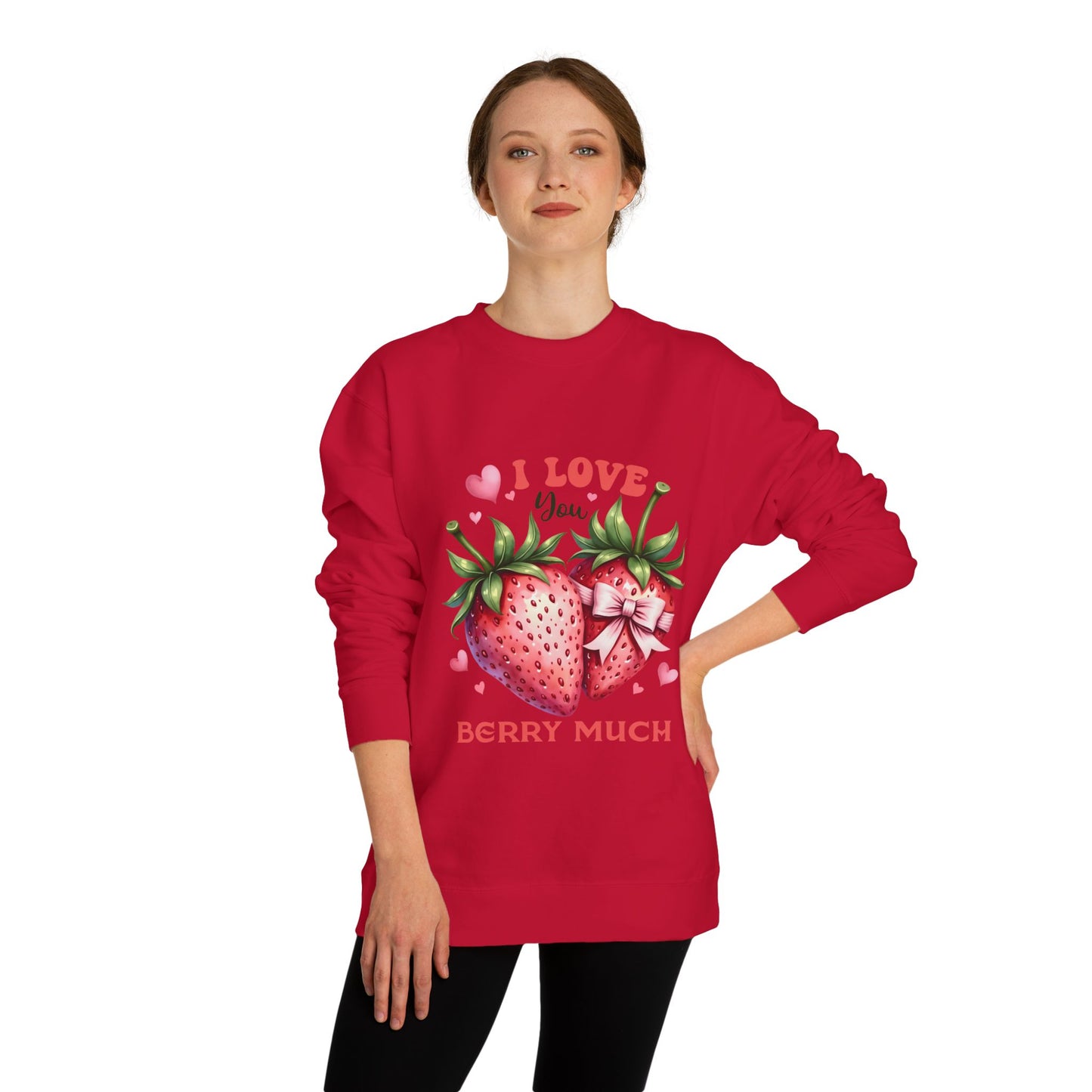 Valentine Unisex Crew Neck Sweatshirt - Give me good description of This item