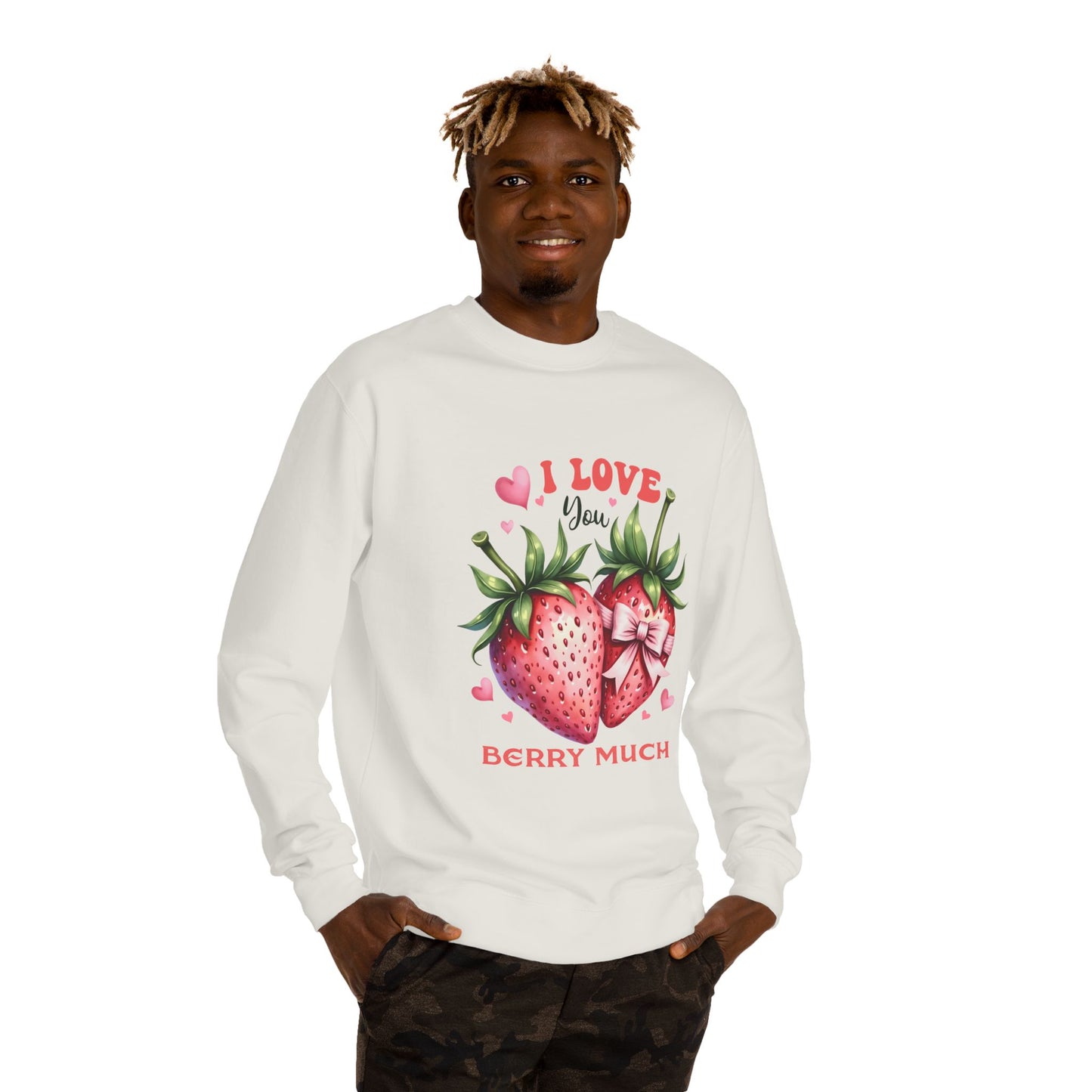 Valentine Unisex Crew Neck Sweatshirt - Give me good description of This item