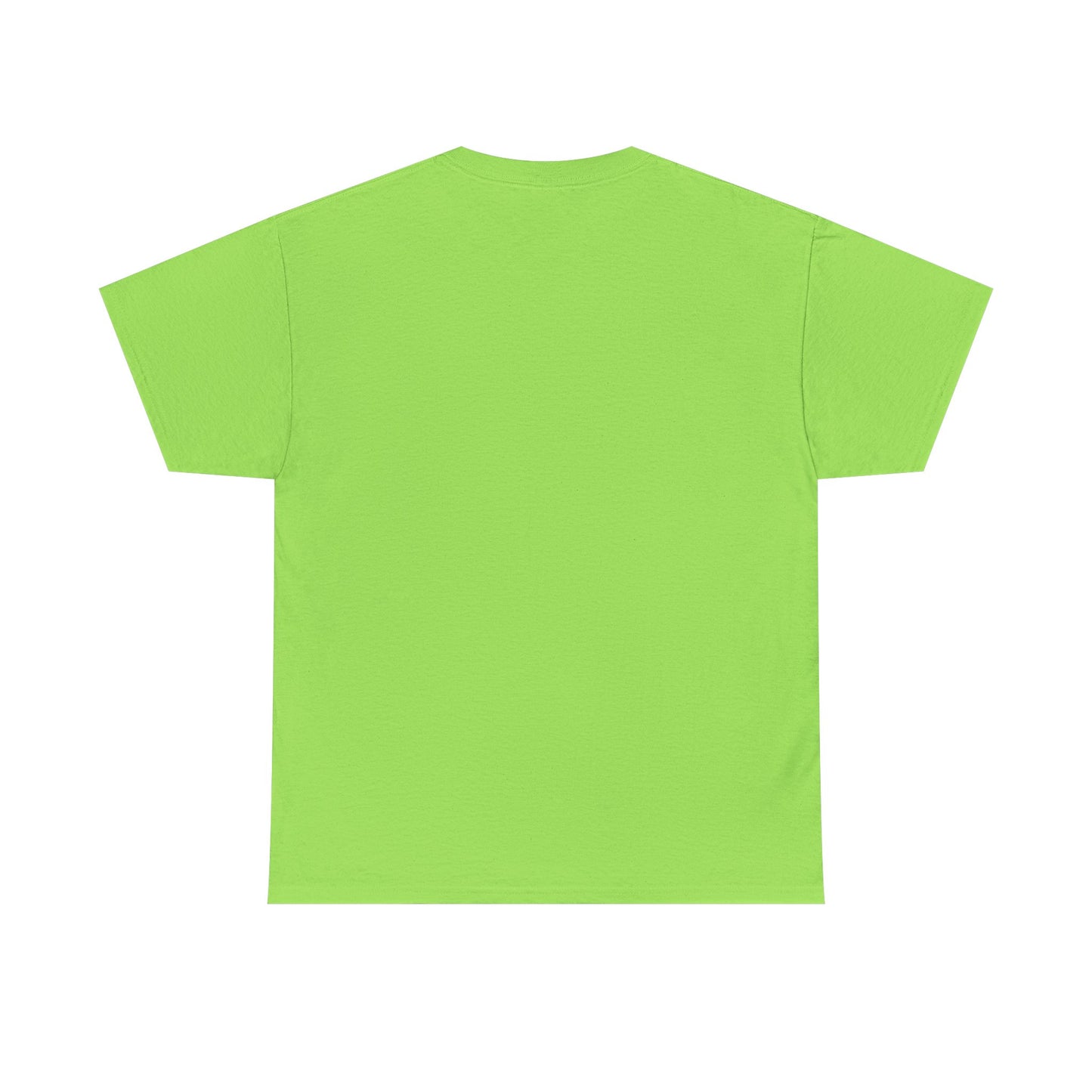 Lucky Green Bow Unisex Heavy Cotton Tee - Perfect for St. Patrick's Day Celebrations