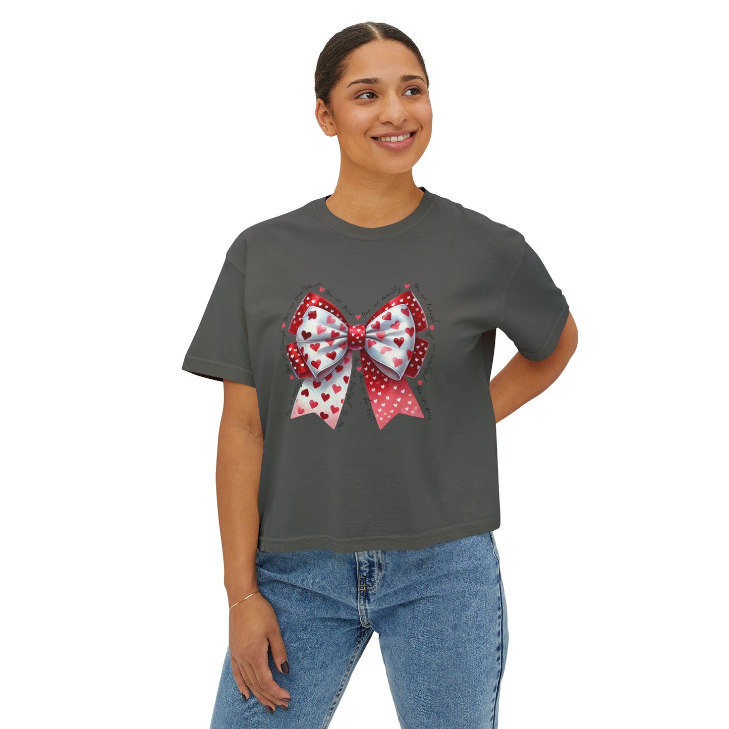 Women's Boxy Tee for Valentine day