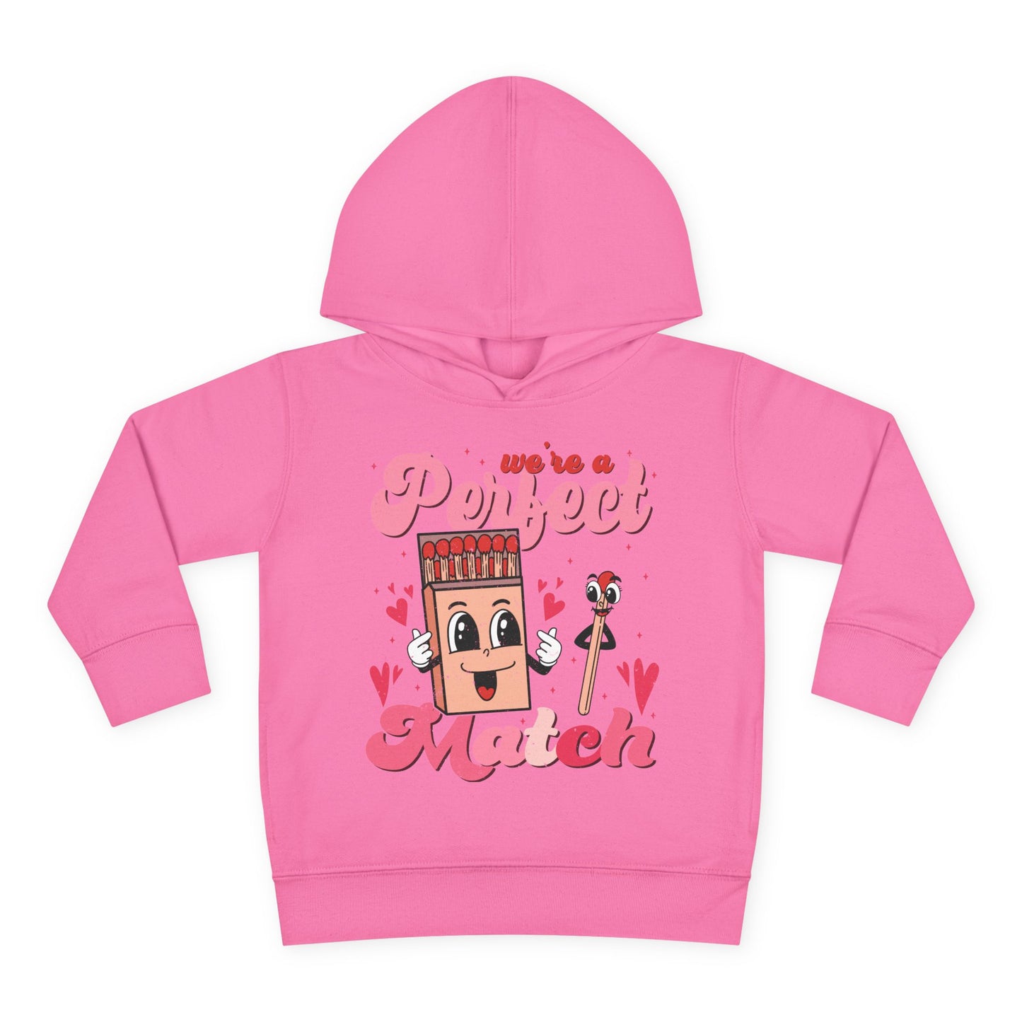 Toddler Perfect Match Hoodie - Cute Fleece Pullover for Kids