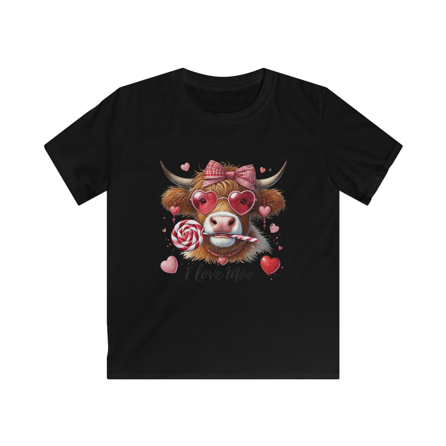 Kids Softstyle Tee For Valentine day