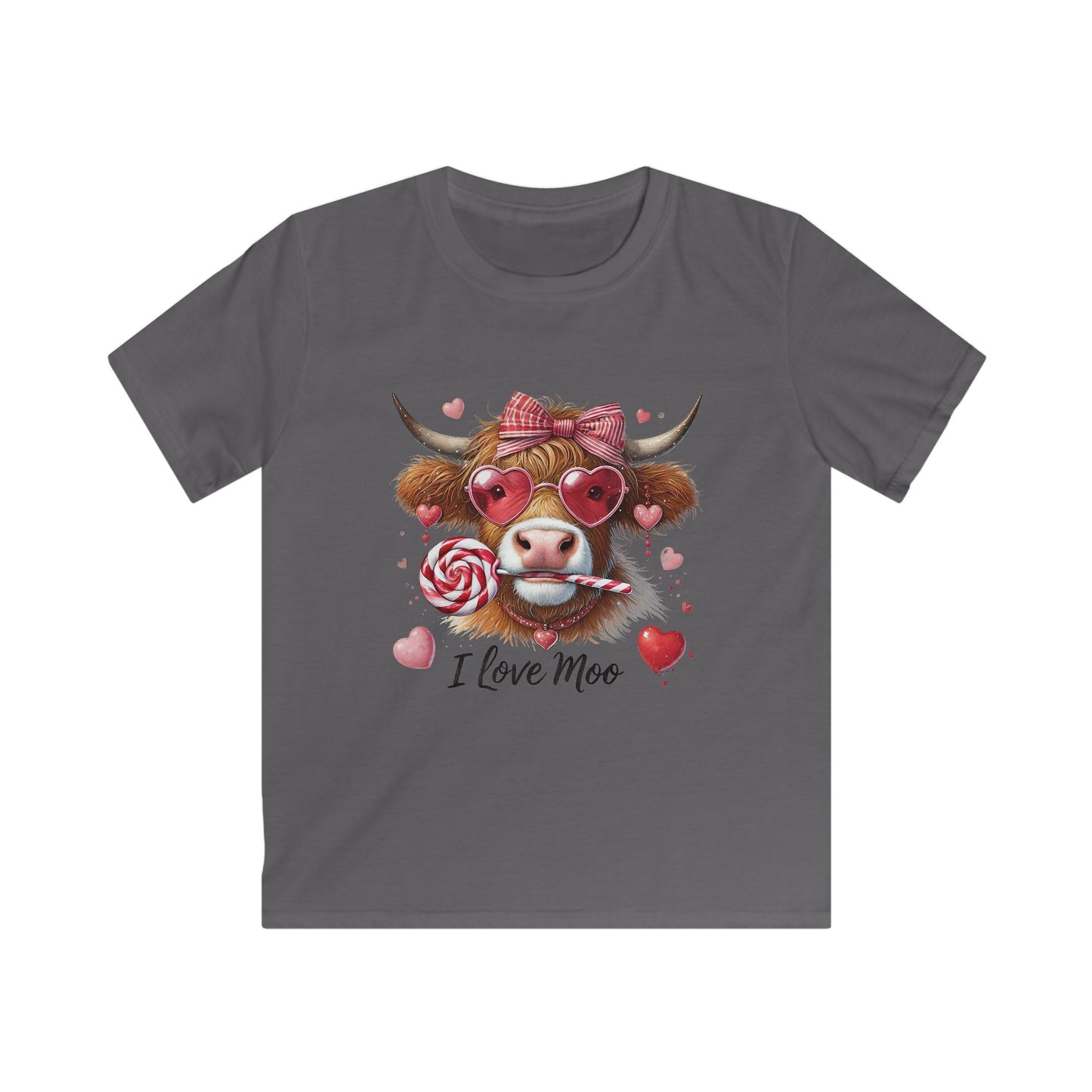 Kids Softstyle Tee For Valentine day