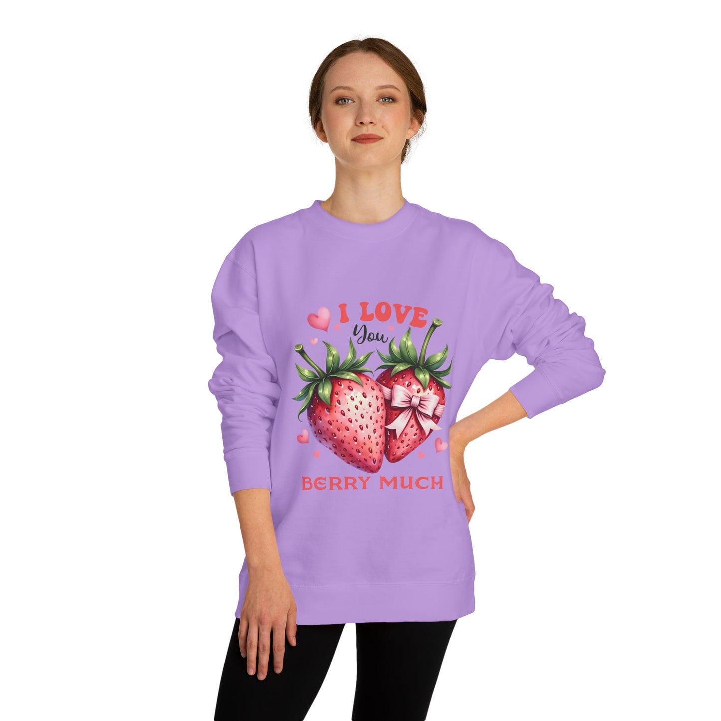 Valentine Unisex Crew Neck Sweatshirt - Give me good description of This item