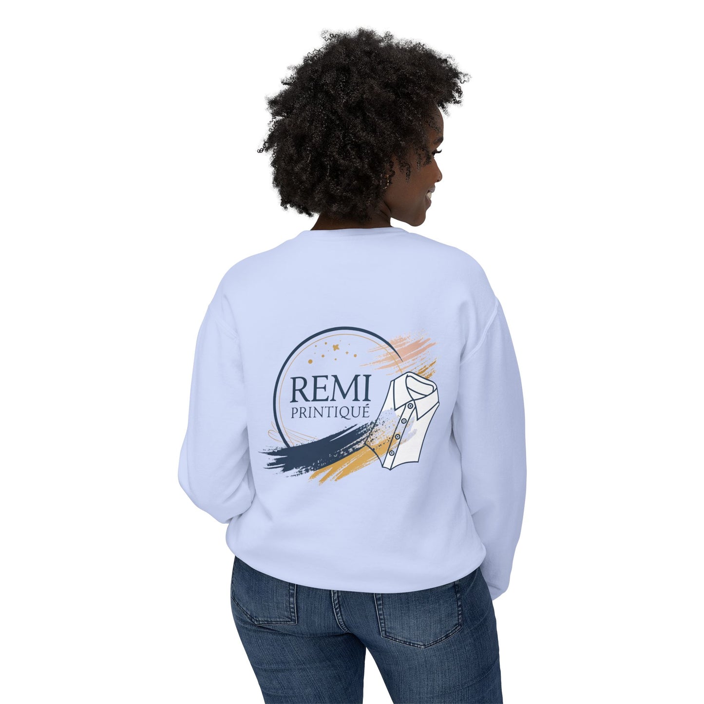 Inspirational Crewneck Sweatshirt - "Created with a Purpose"