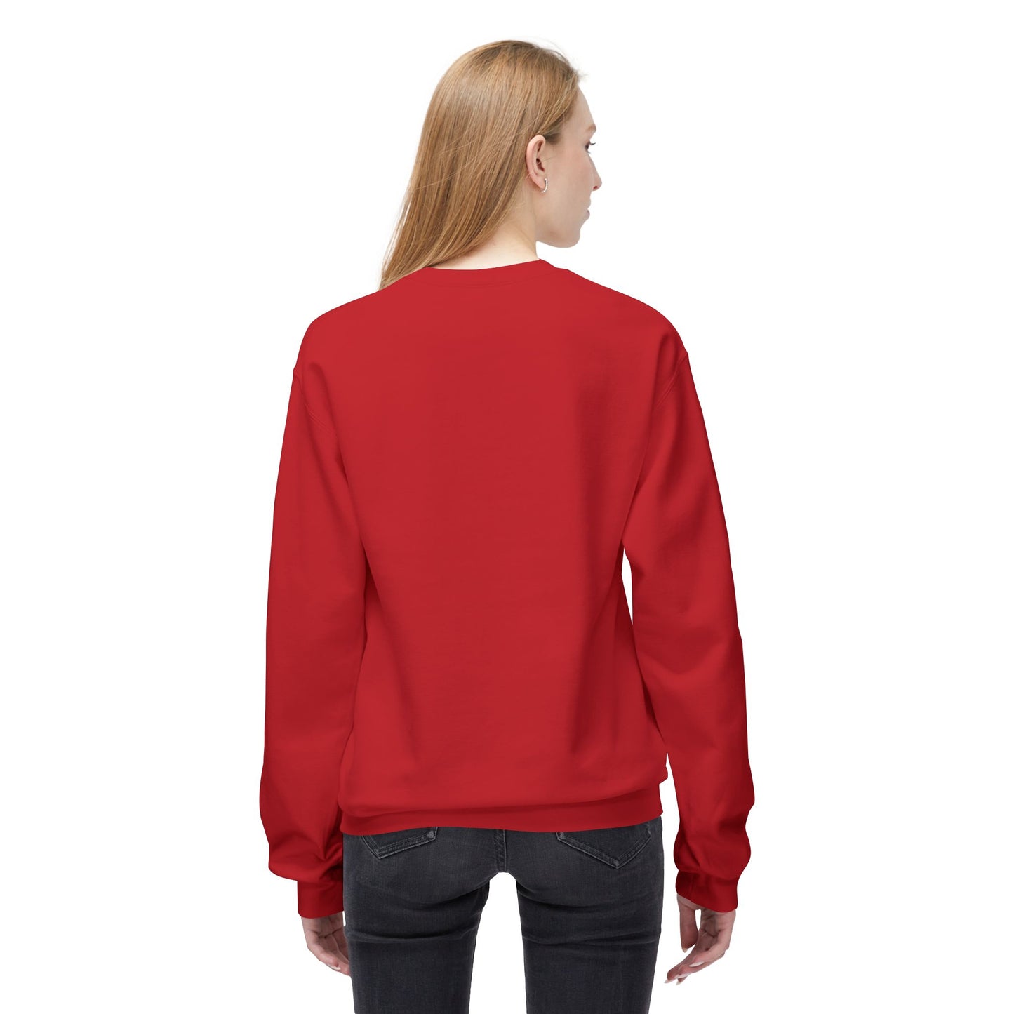 Unisex Midweight Softstyle Fleece Crewneck Sweatshirt for Valentine day