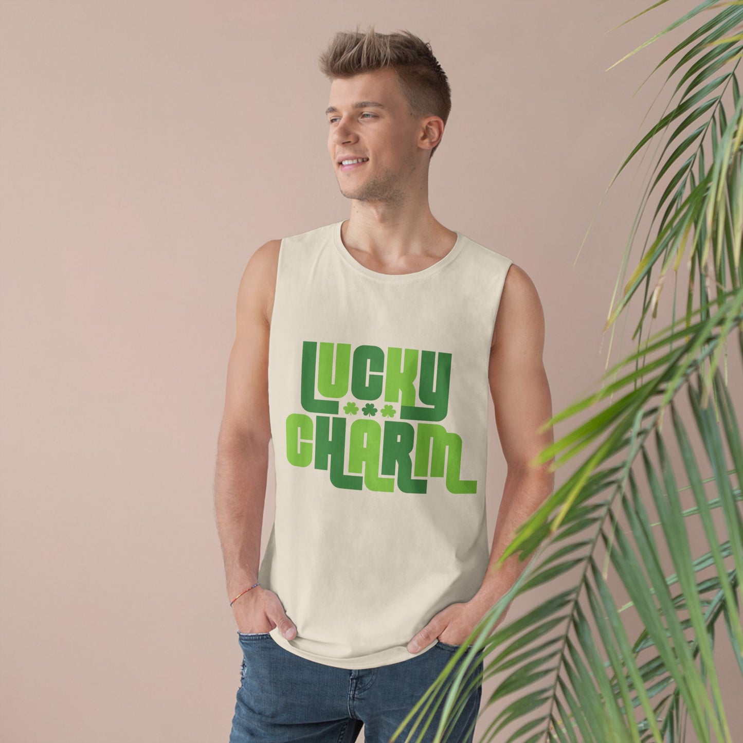 Lucky Charm Unisex Tank Top for St. Patrick's Day