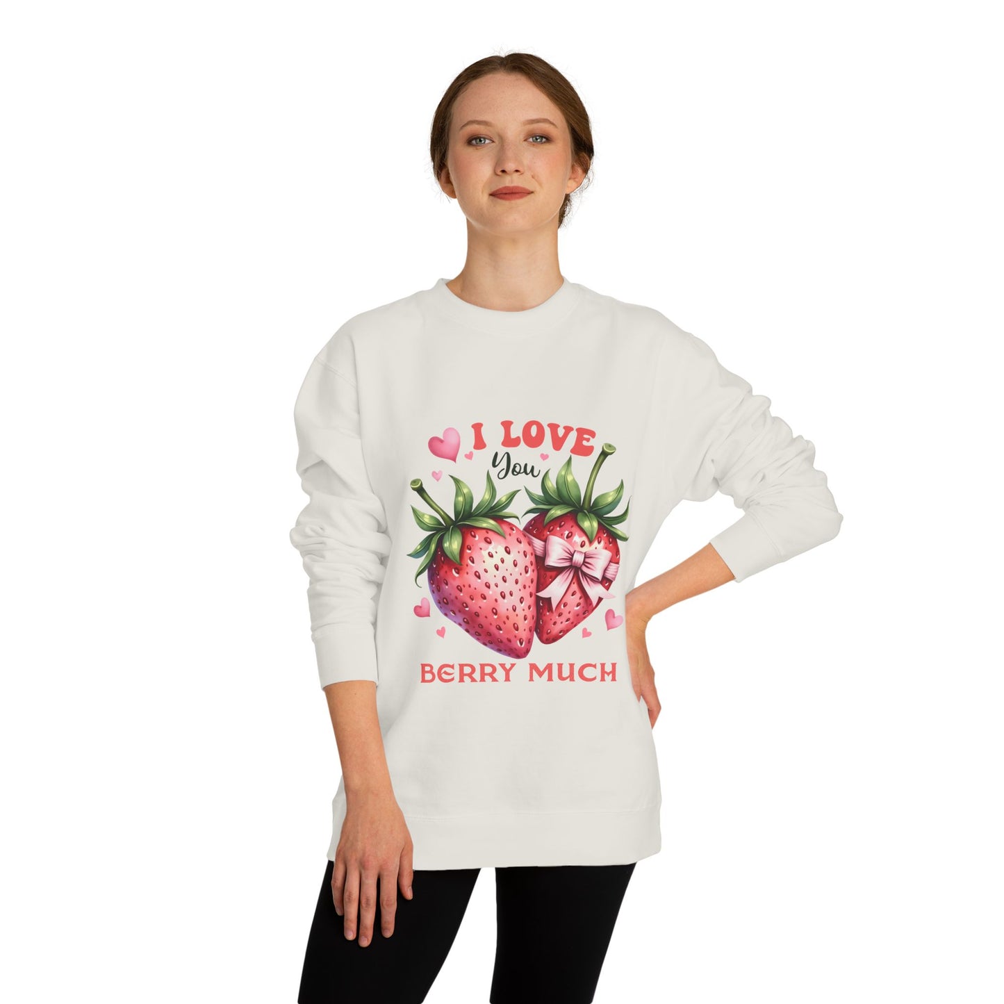 Valentine Unisex Crew Neck Sweatshirt - Give me good description of This item