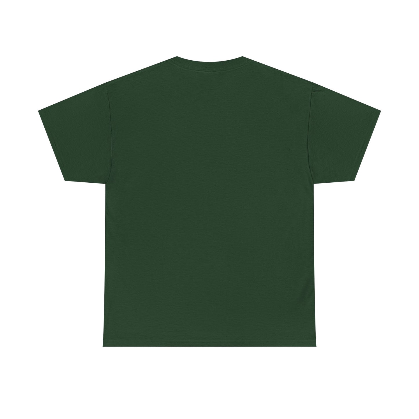 Lucky Green Bow Unisex Heavy Cotton Tee - Perfect for St. Patrick's Day Celebrations