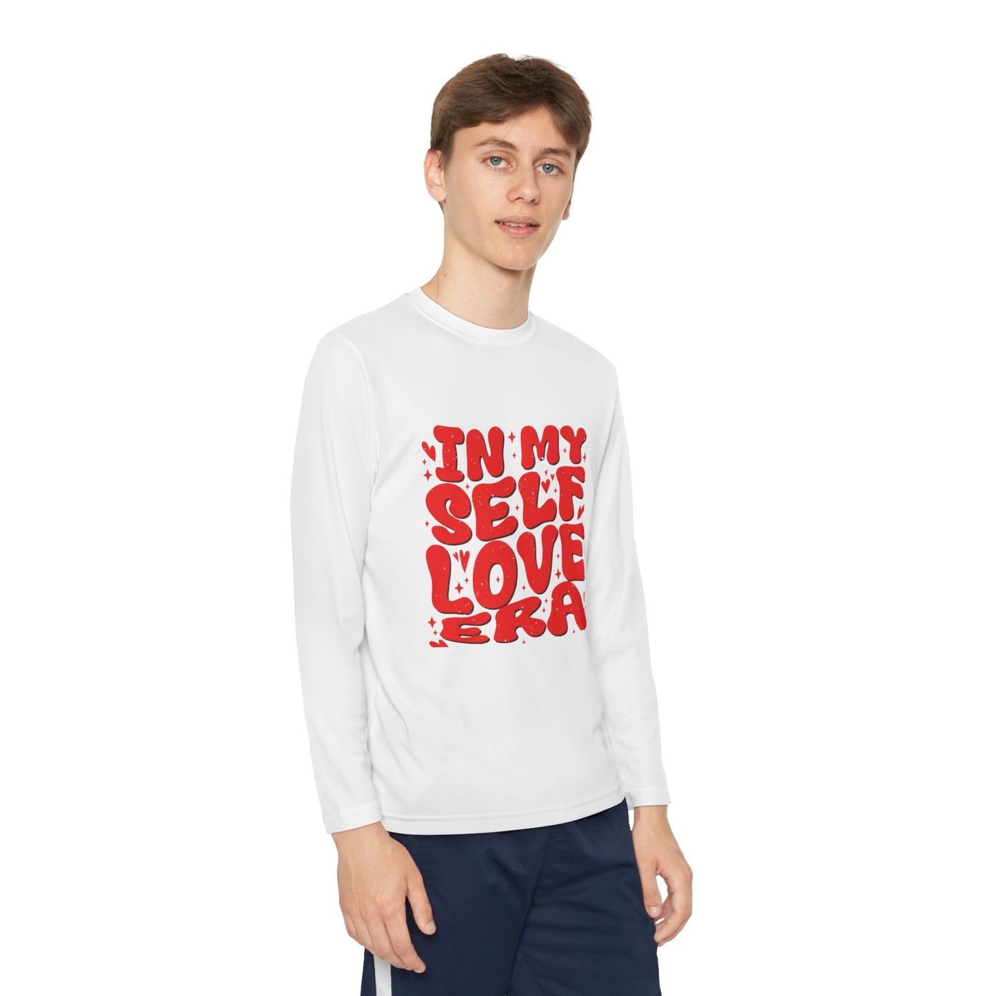 In My Self Love Era Youth Long Sleeve Tee - Stylish Comfort for Self-Expression