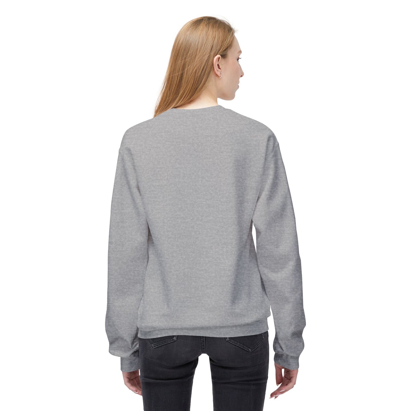 Unisex Midweight Softstyle Fleece Crewneck Sweatshirt for Valentine day