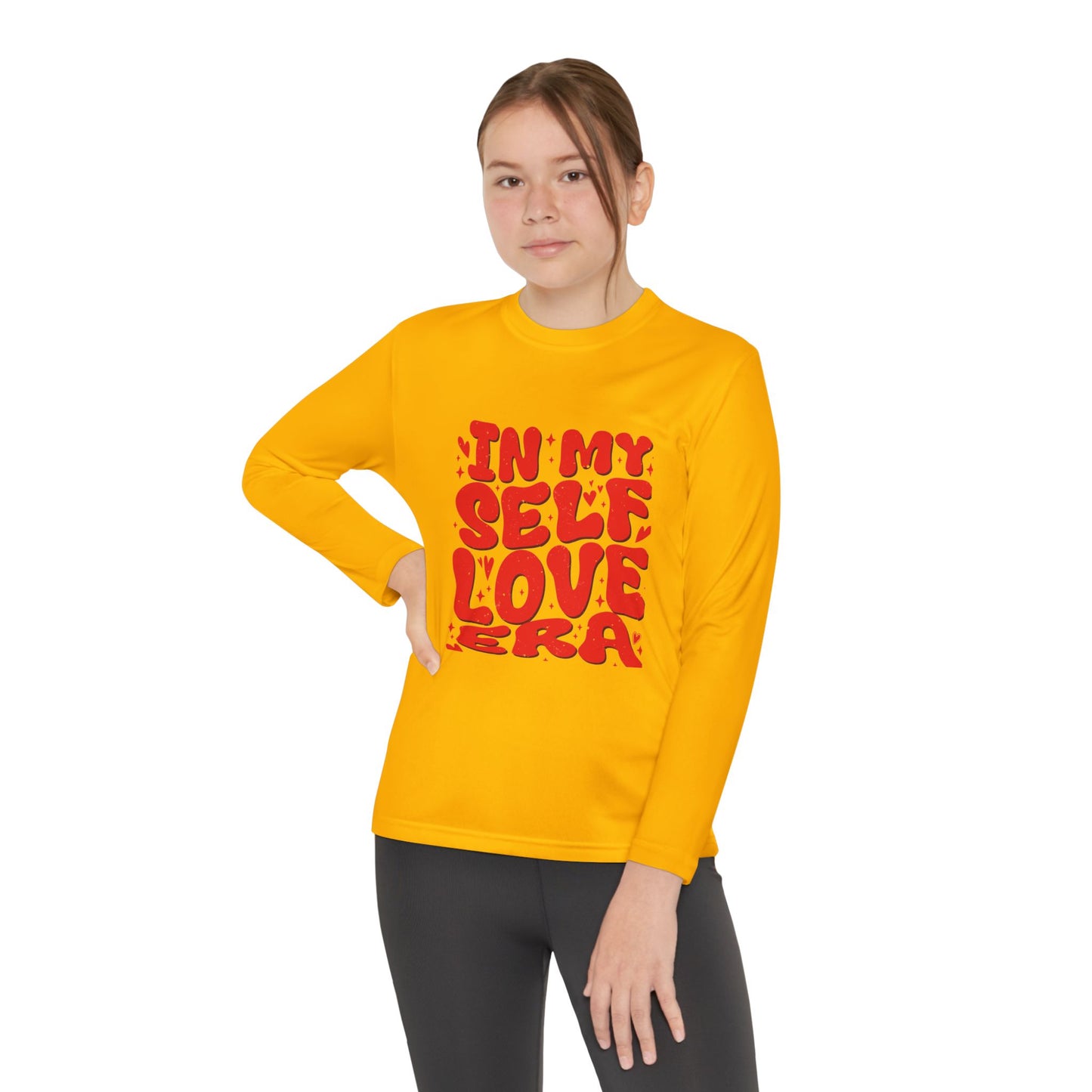 In My Self Love Era Youth Long Sleeve Tee - Stylish Comfort for Self-Expression