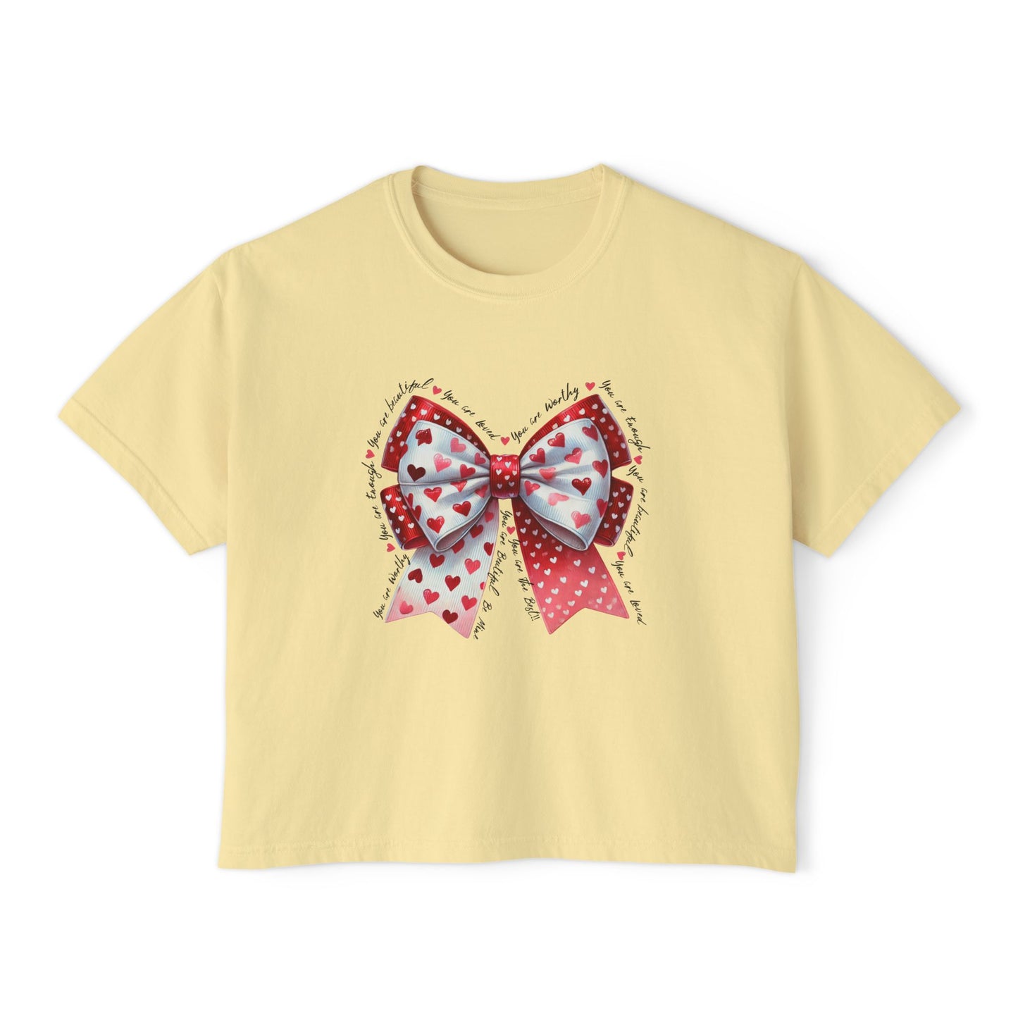 Women's Boxy Tee for Valentine day