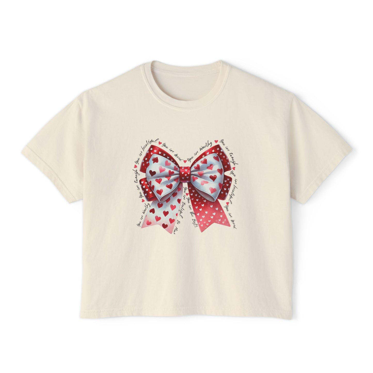 Women's Boxy Tee for Valentine day