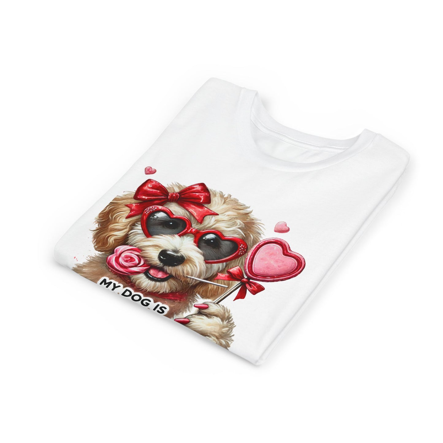 Youth Short Sleeve Tee for Valentine day