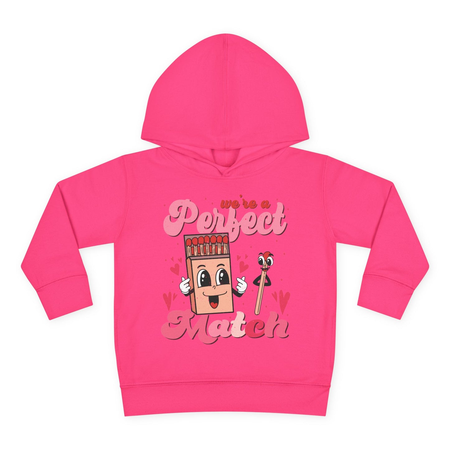 Toddler Perfect Match Hoodie - Cute Fleece Pullover for Kids