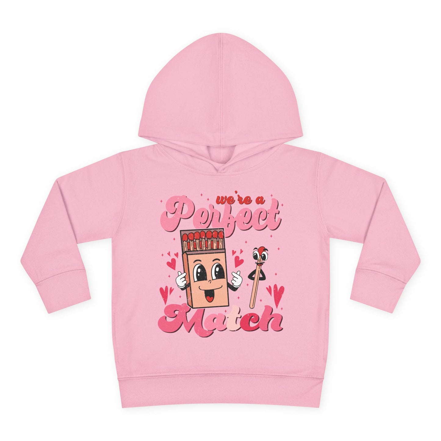 Toddler Perfect Match Hoodie - Cute Fleece Pullover for Kids