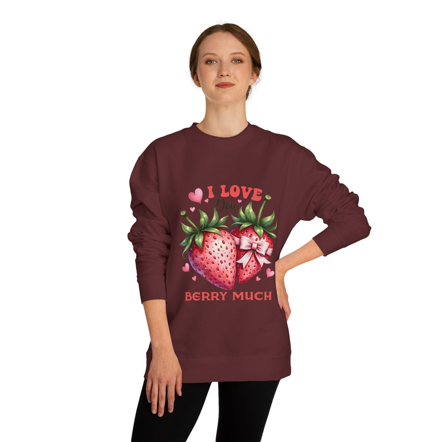 Valentine Unisex Crew Neck Sweatshirt - Give me good description of This item