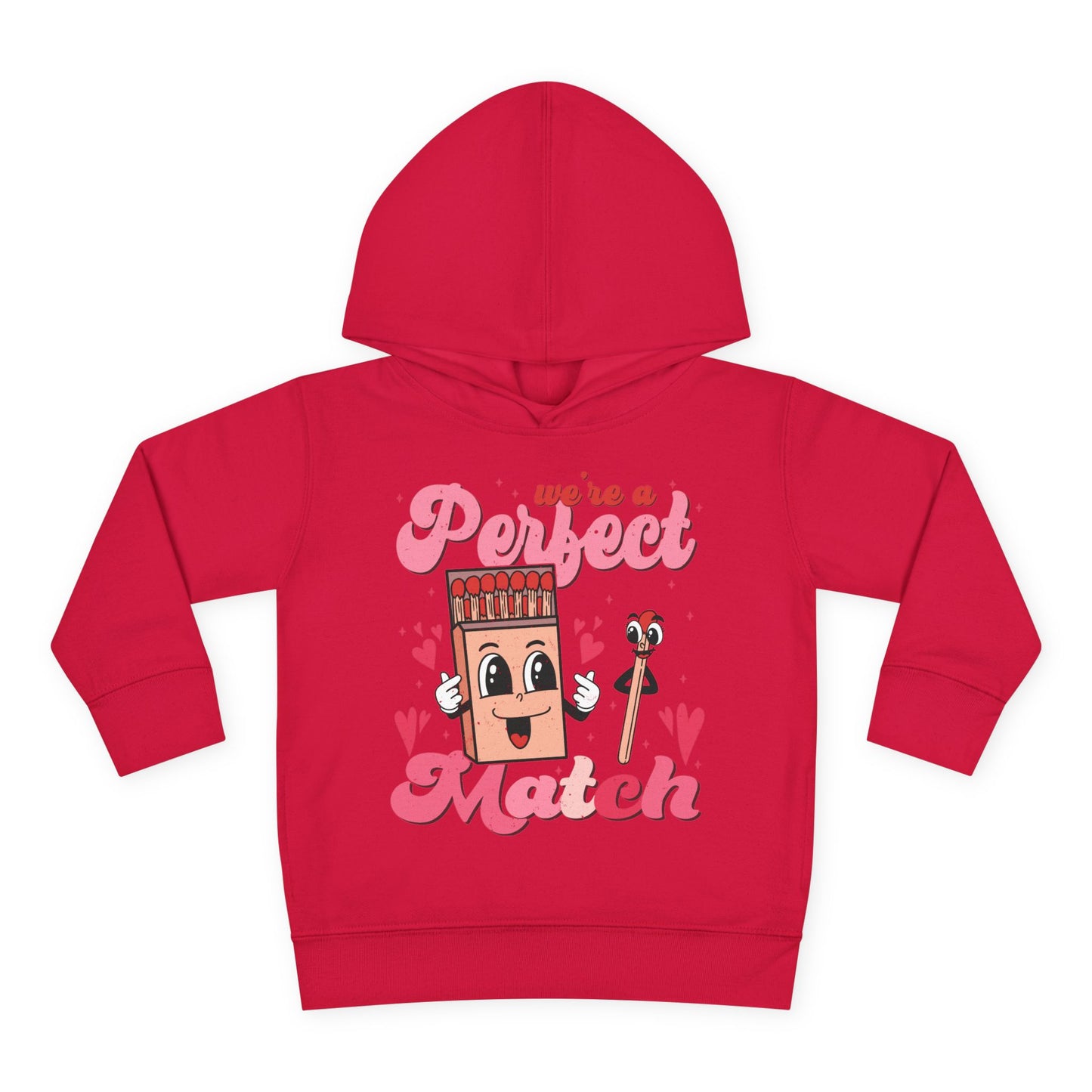 Toddler Perfect Match Hoodie - Cute Fleece Pullover for Kids