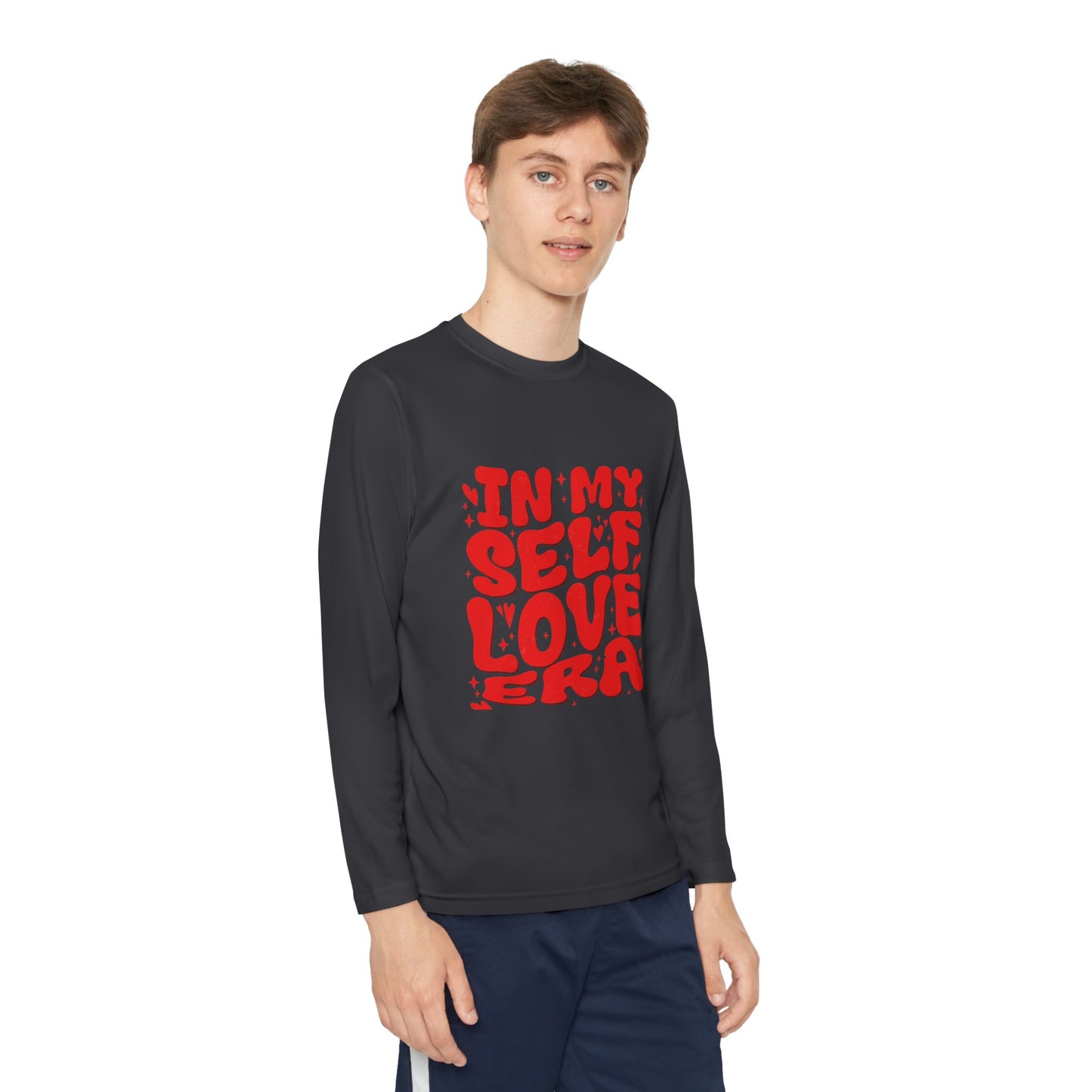 In My Self Love Era Youth Long Sleeve Tee - Stylish Comfort for Self-Expression