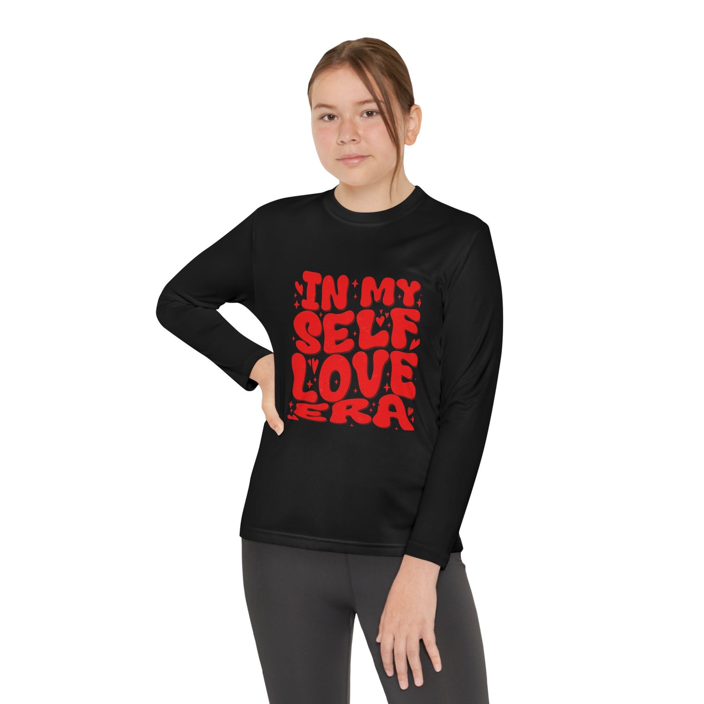 In My Self Love Era Youth Long Sleeve Tee - Stylish Comfort for Self-Expression