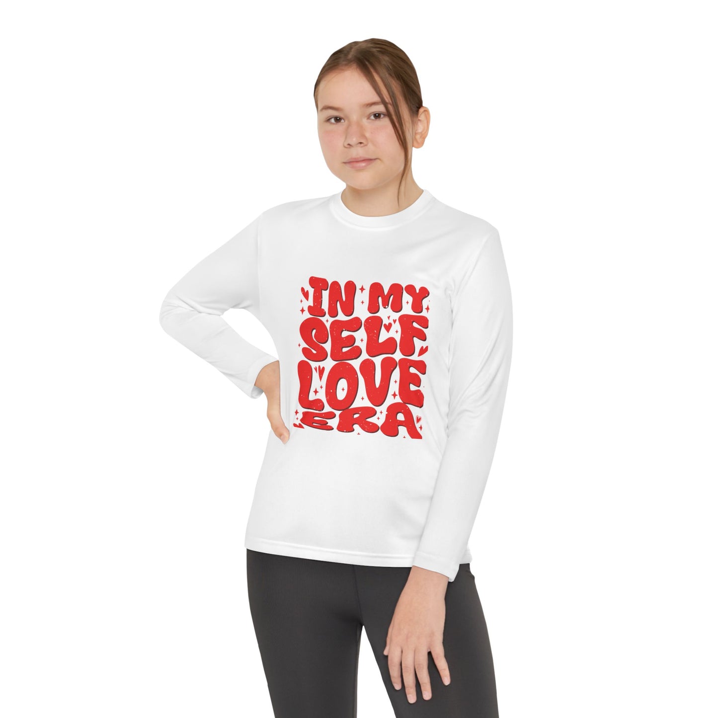 In My Self Love Era Youth Long Sleeve Tee - Stylish Comfort for Self-Expression