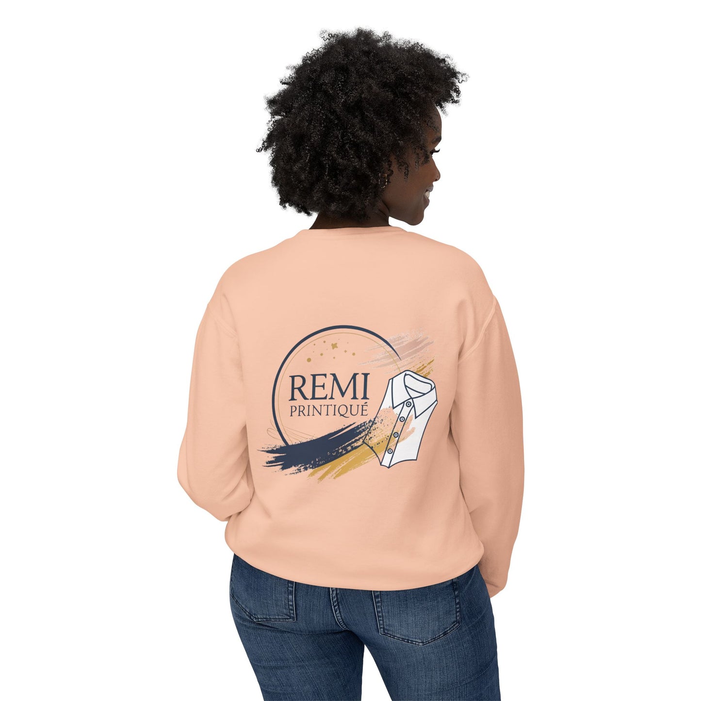 Inspirational Crewneck Sweatshirt - "Created with a Purpose"